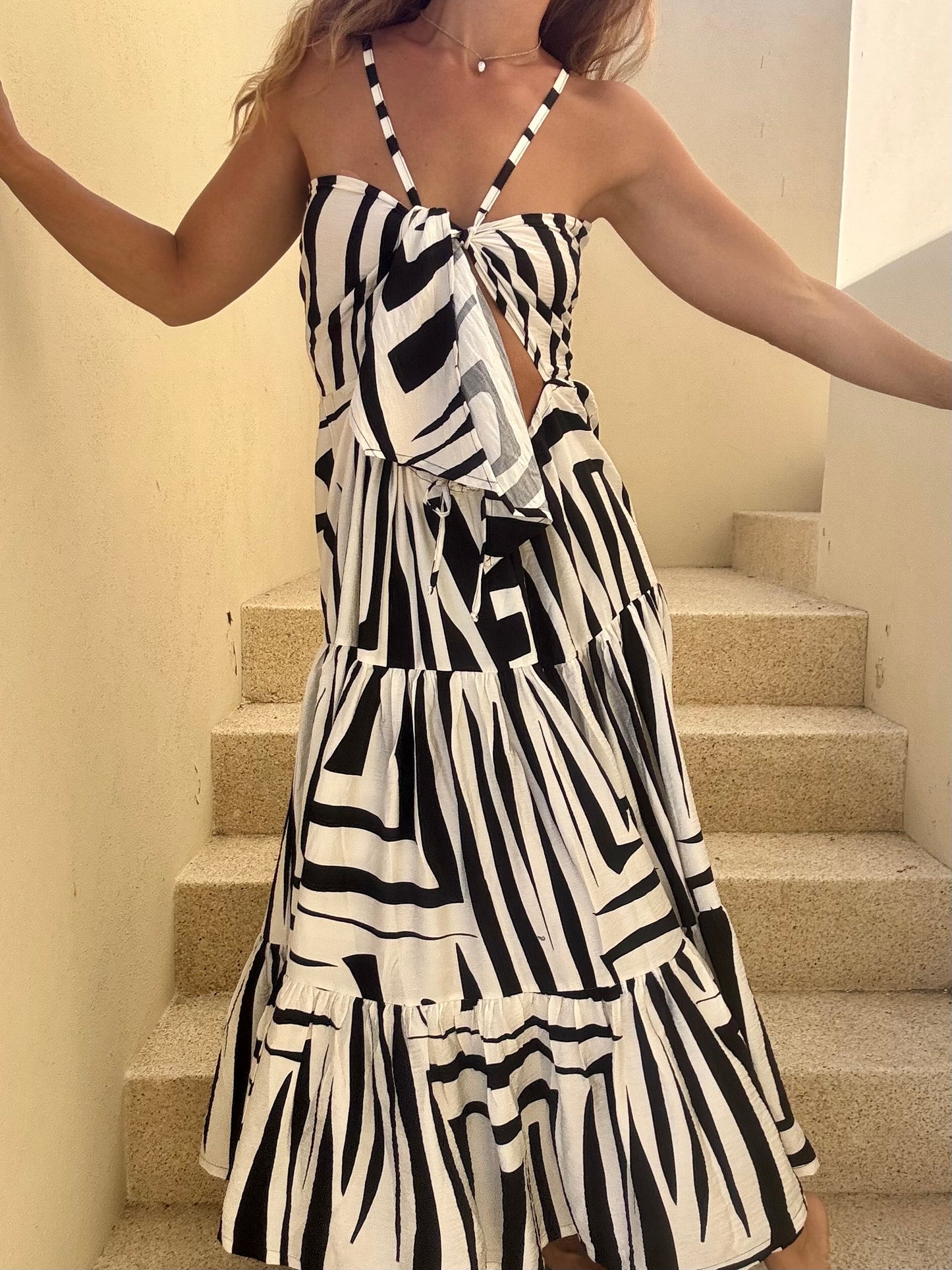 Vestido Esmeralda Print