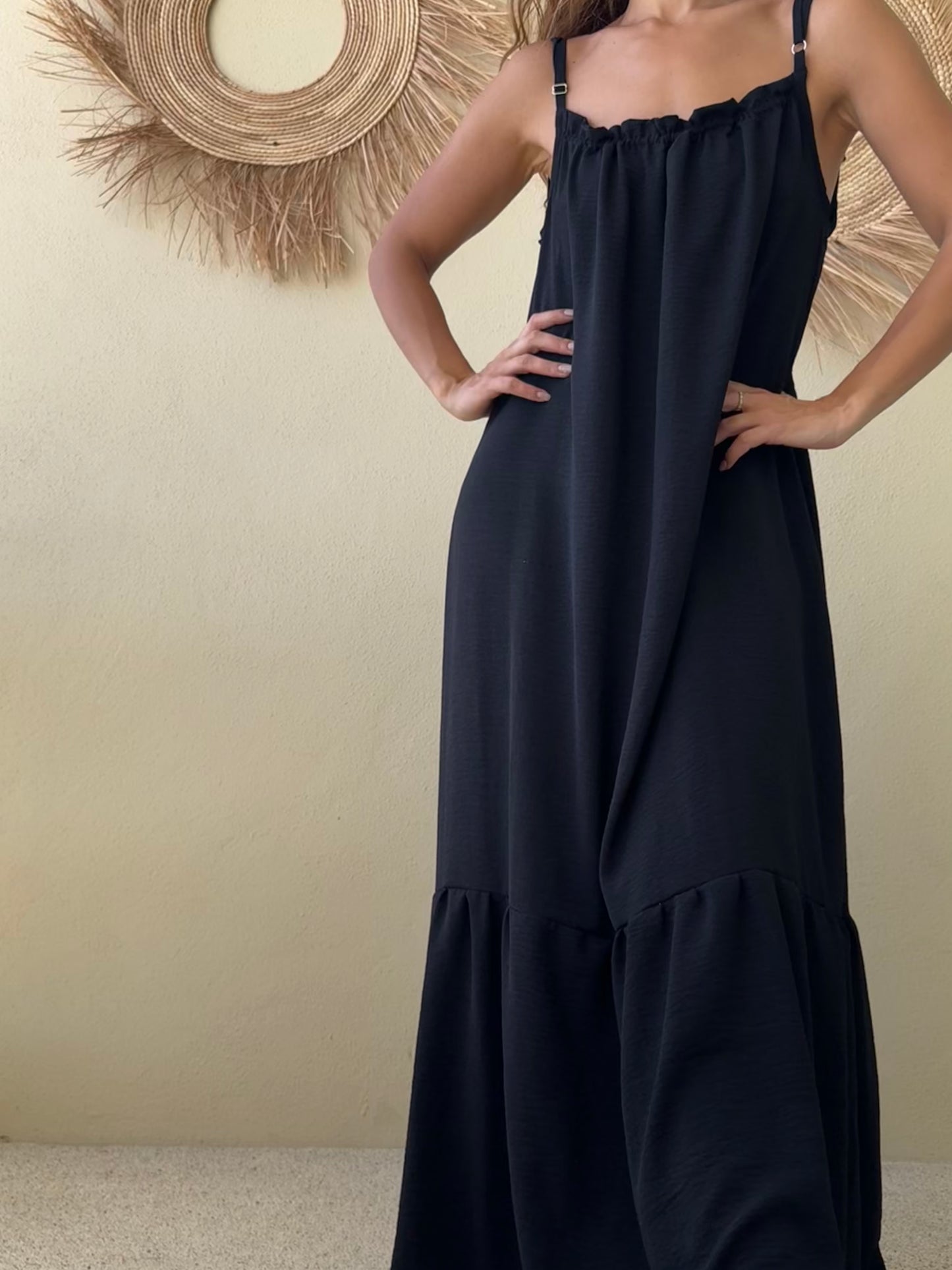 Vestido Coral Negro