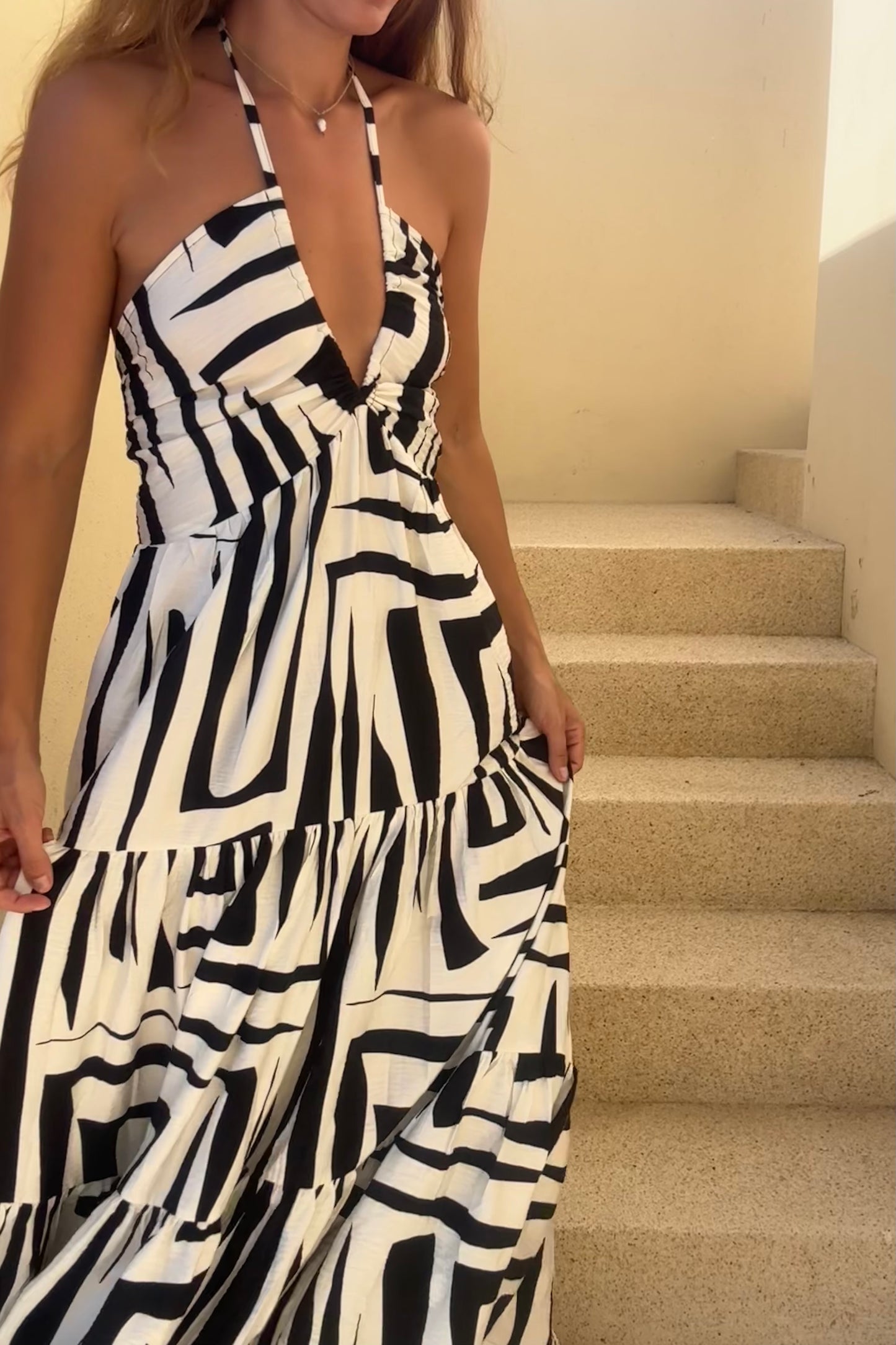 Vestido Esmeralda Print