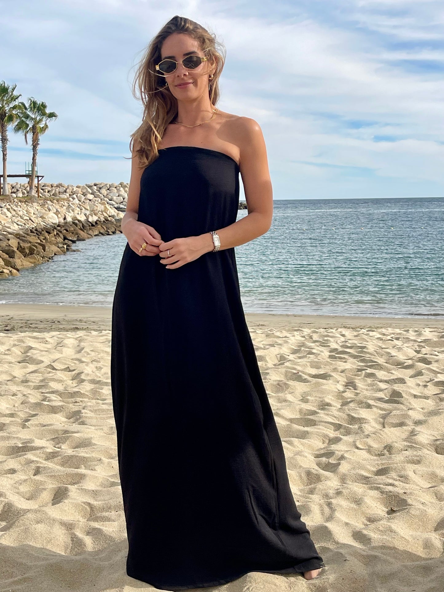Vestido Ariel Negro