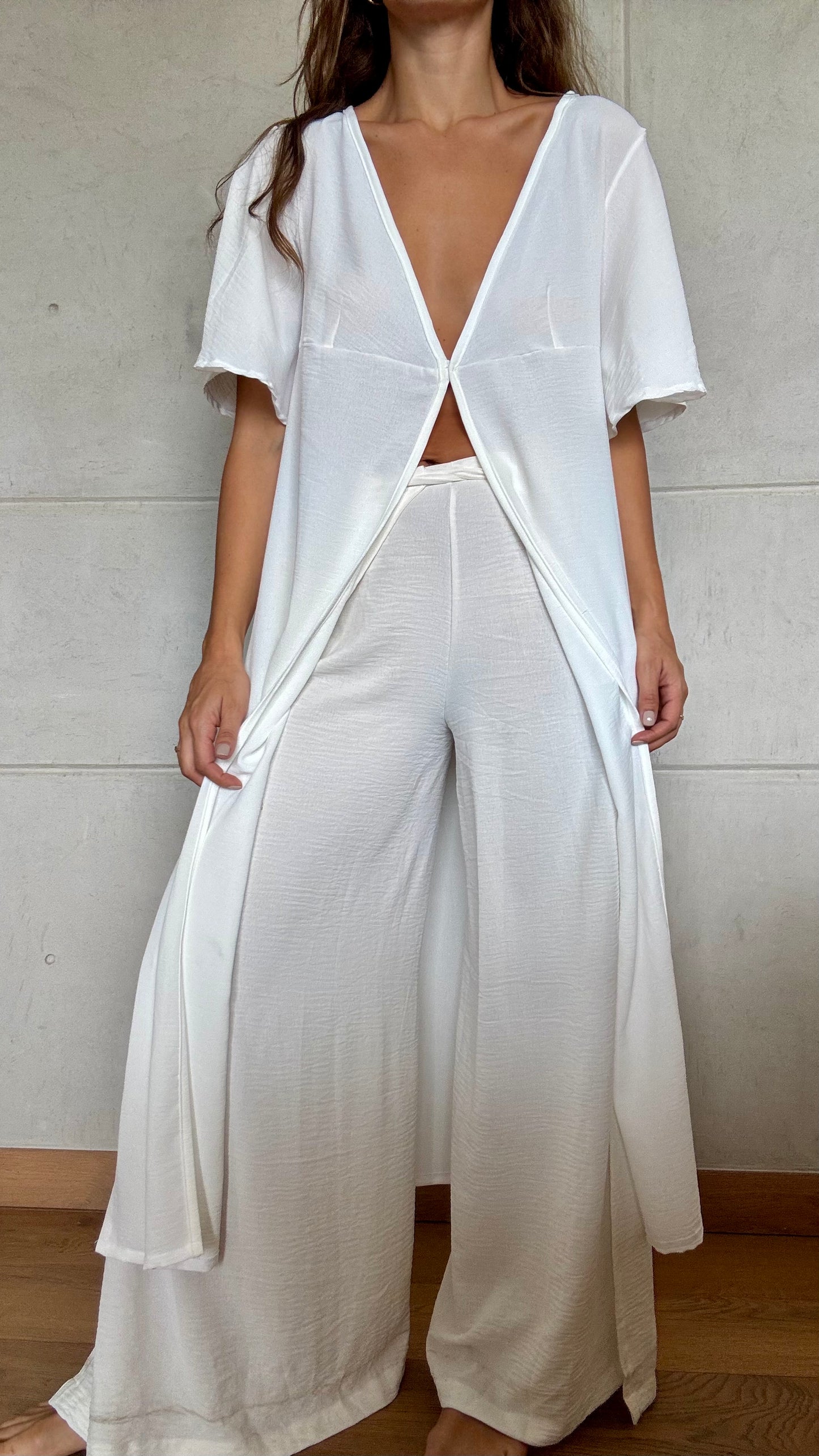 Kimono blanco