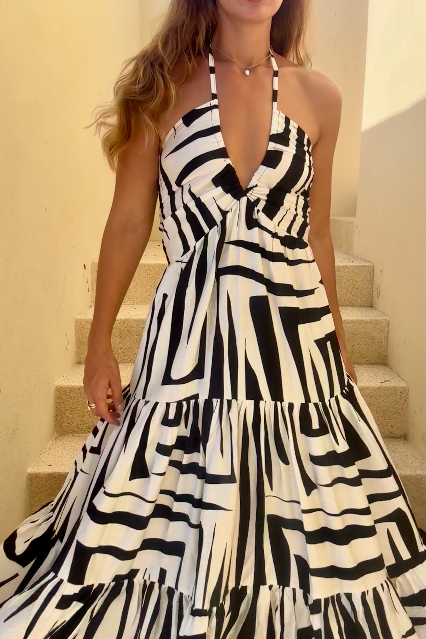 Vestido Esmeralda Print
