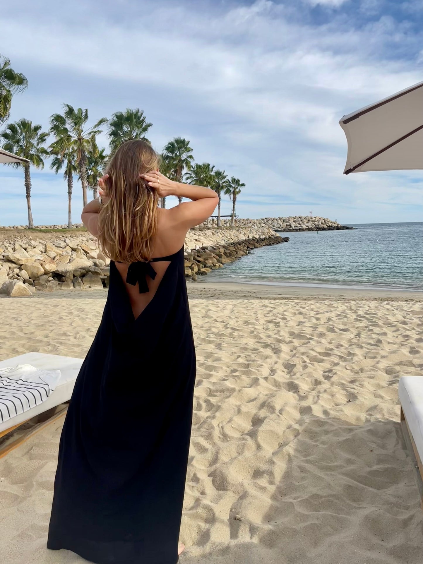 Vestido Ariel Negro