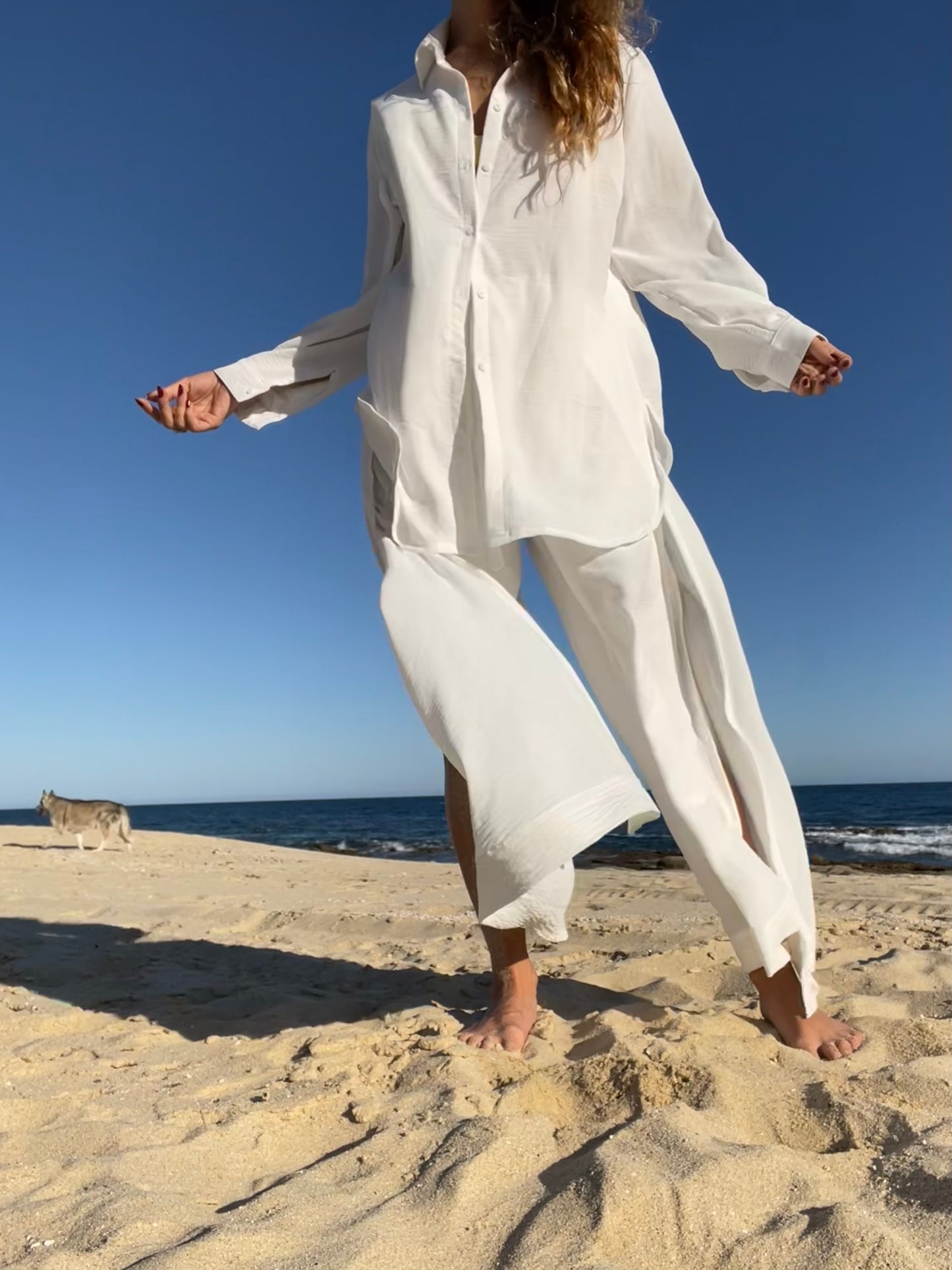 Pantalón Kai Blanco