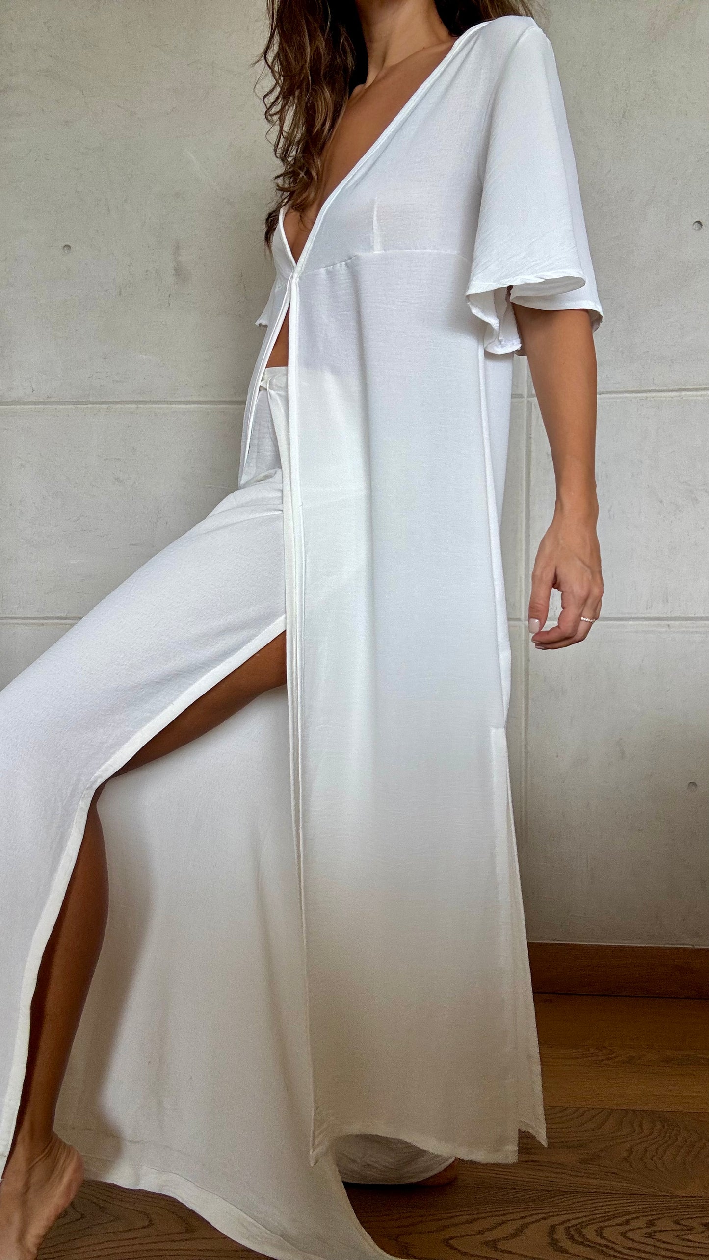 Kimono blanco