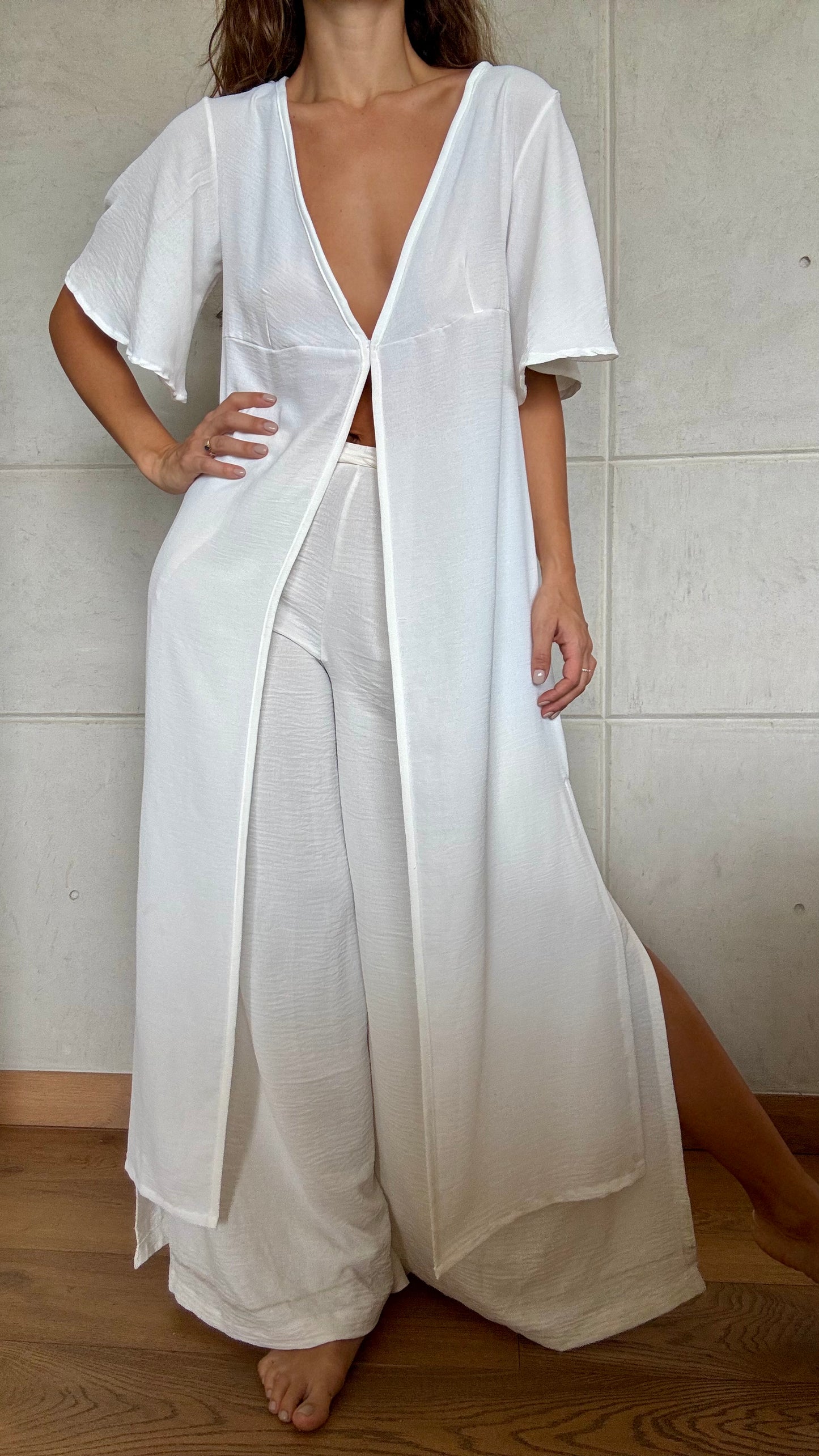 Kimono blanco