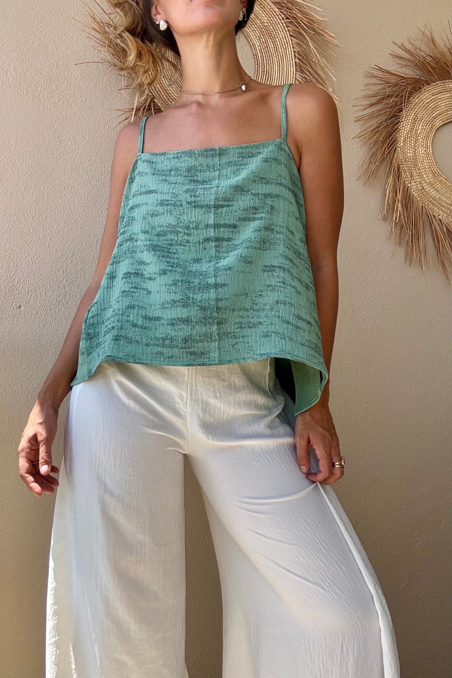 Top Sol Verde Jaspe