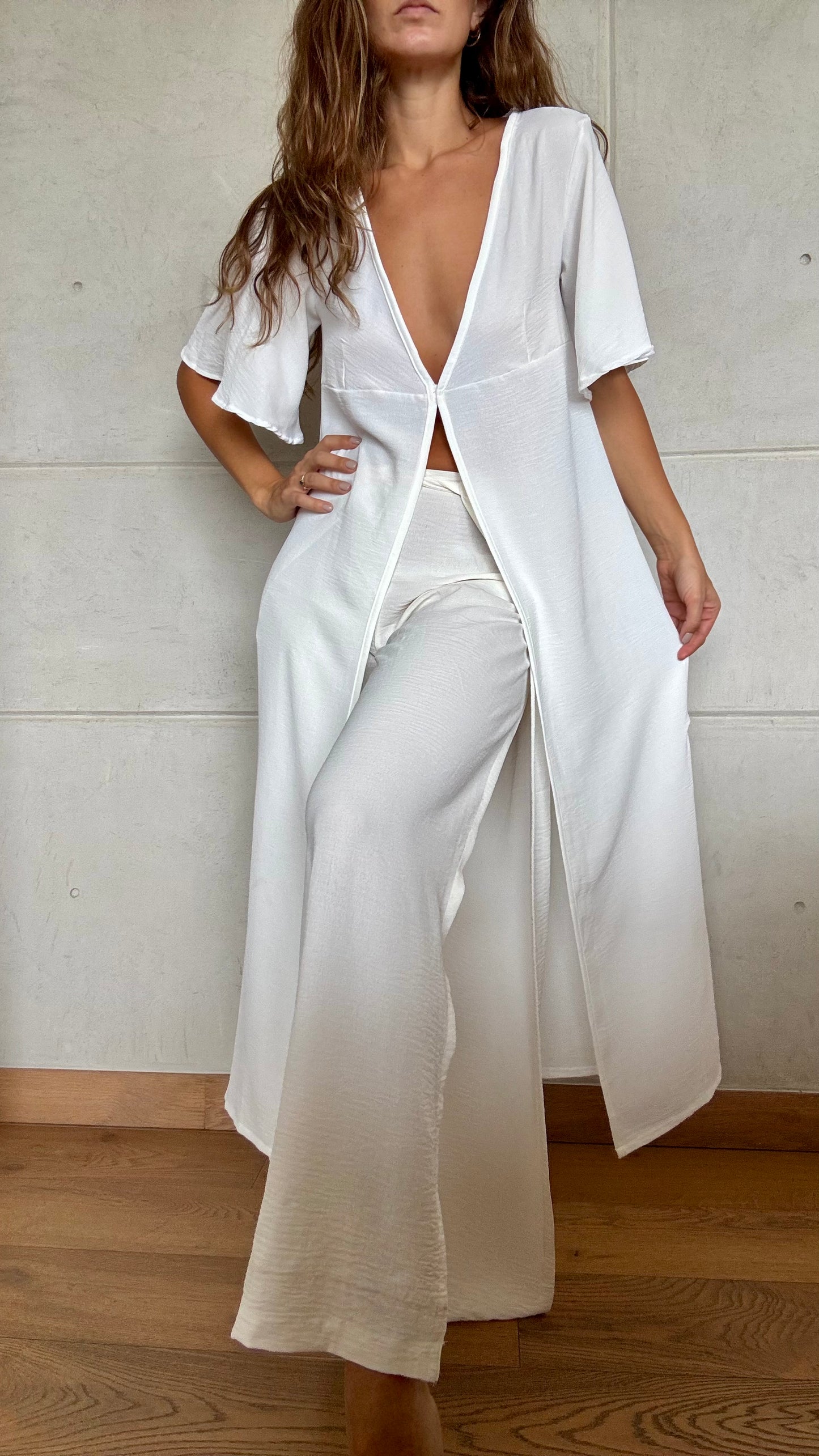 Kimono blanco
