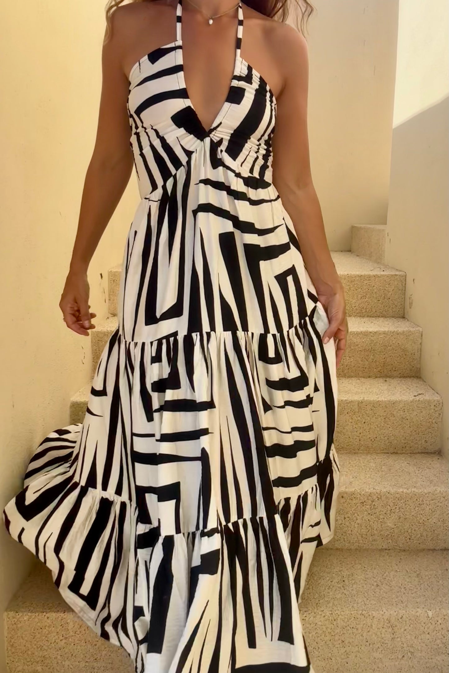 Vestido Esmeralda Print
