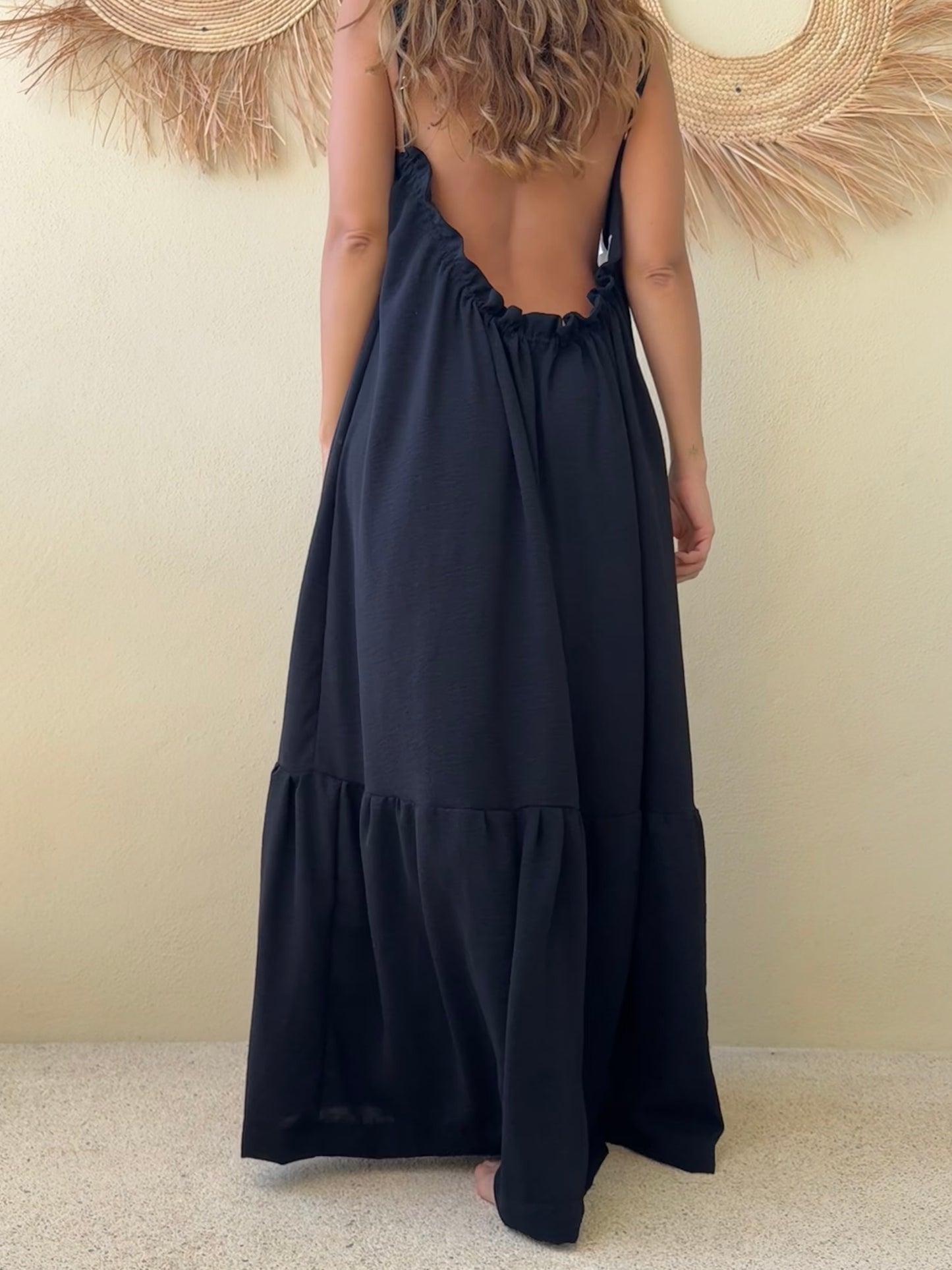Vestido Coral Negro