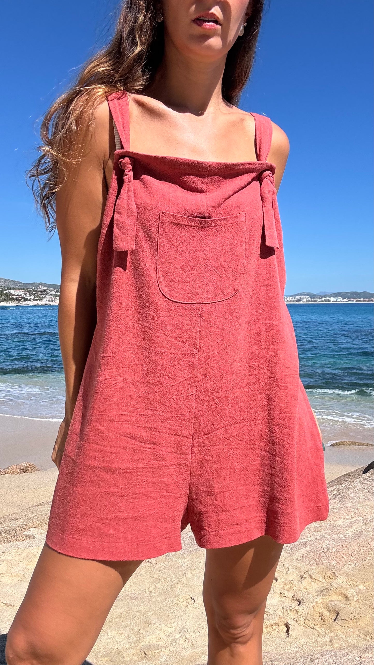 Jumpsuit Bicicletero Lino Rústico