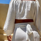 Camisa Gitana Blanca