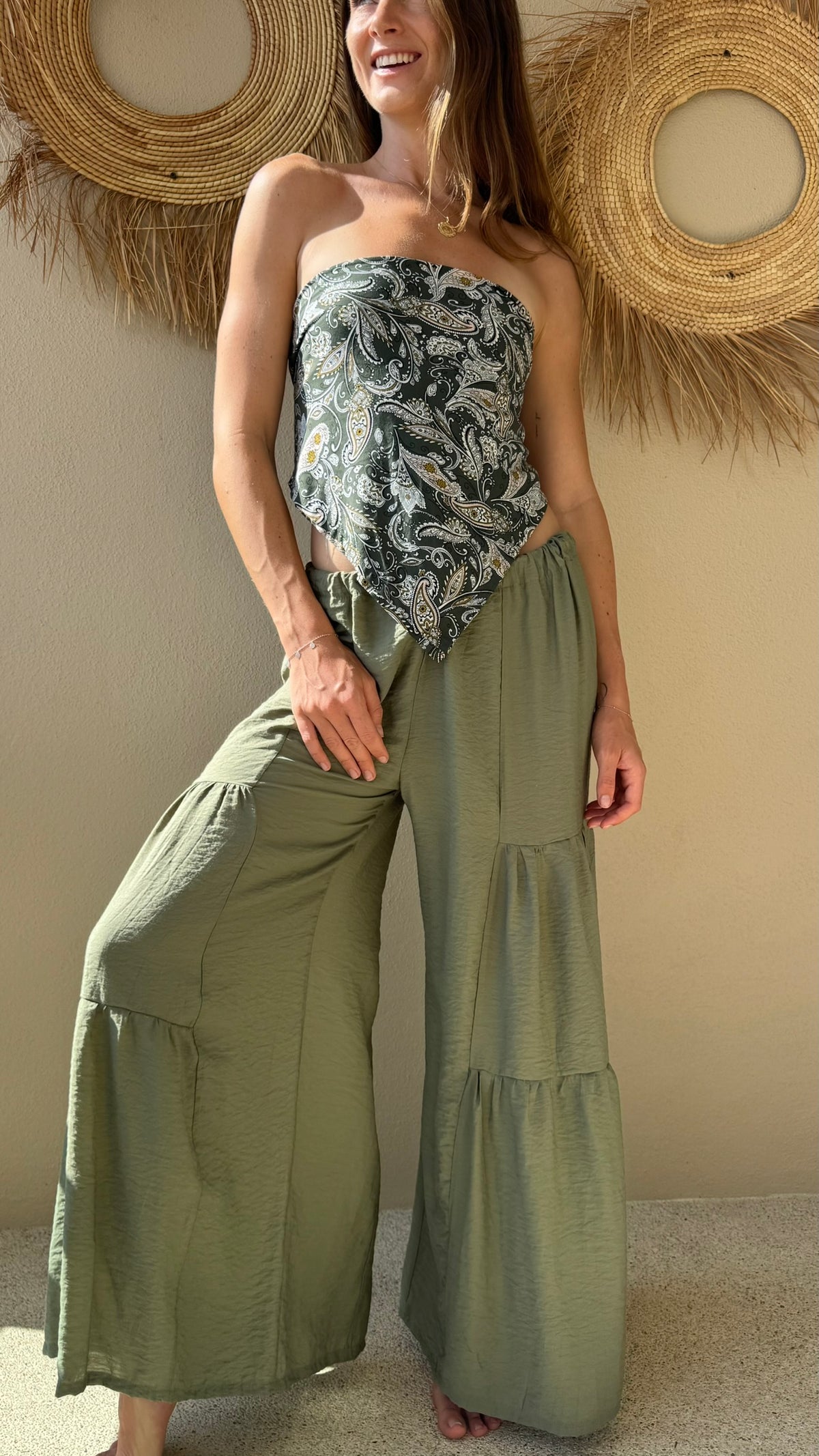 Pantalon Flow verde