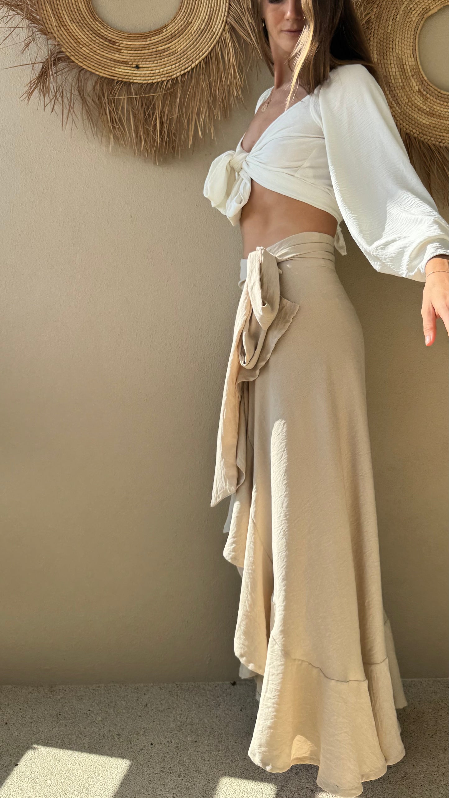 Falda Ula Beige
