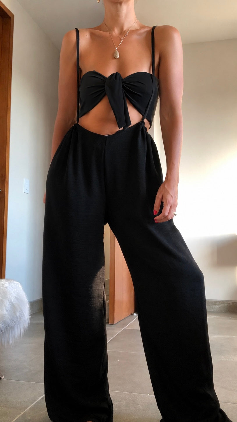 Jumpsuit Payaso Negro