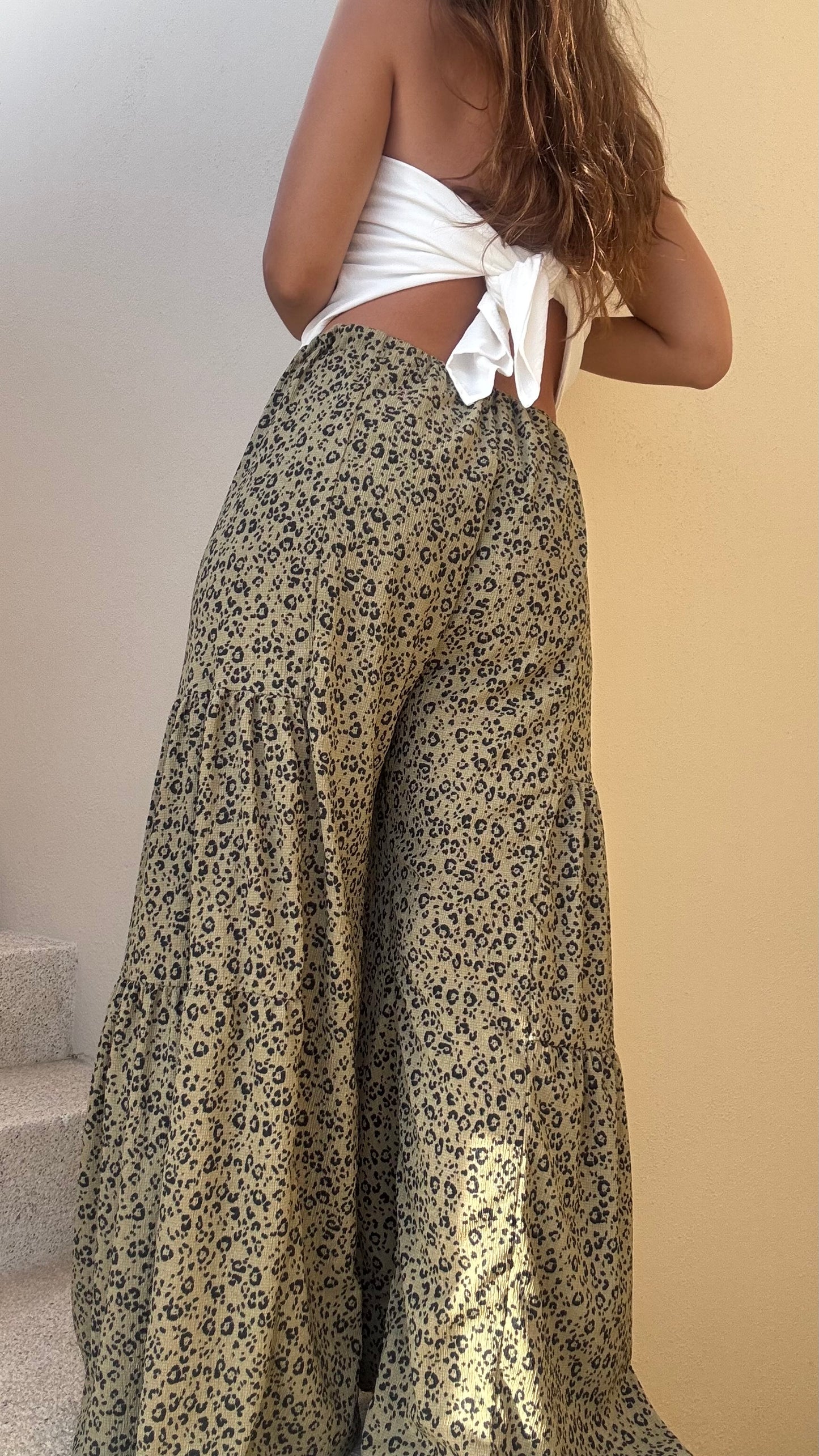 Pantalón Flow Cheetah