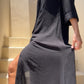 Vestido Camisero Negro