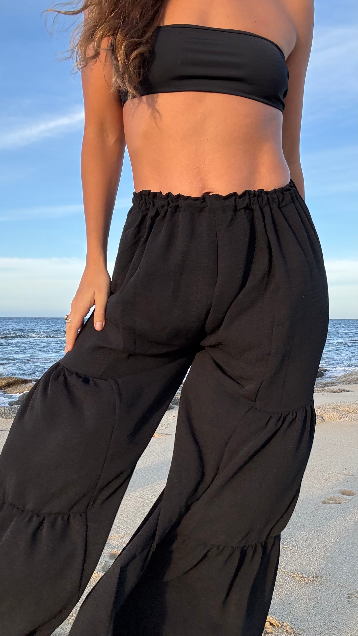 Pantalón Flow Negro