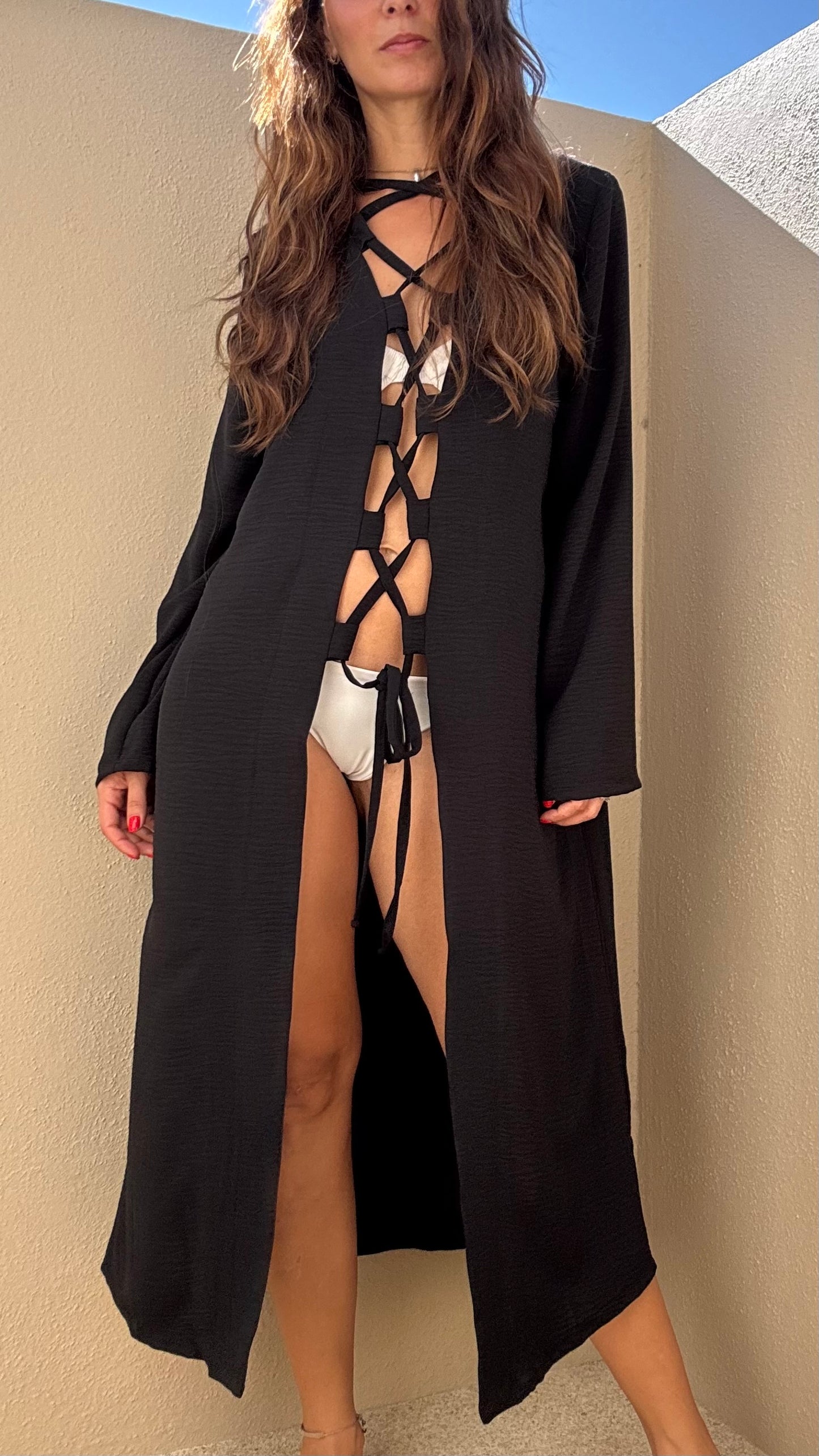 Kimono Alma negro