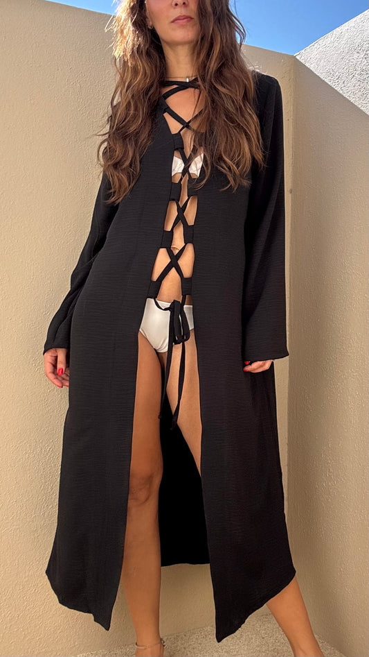 Kimono Alma negro