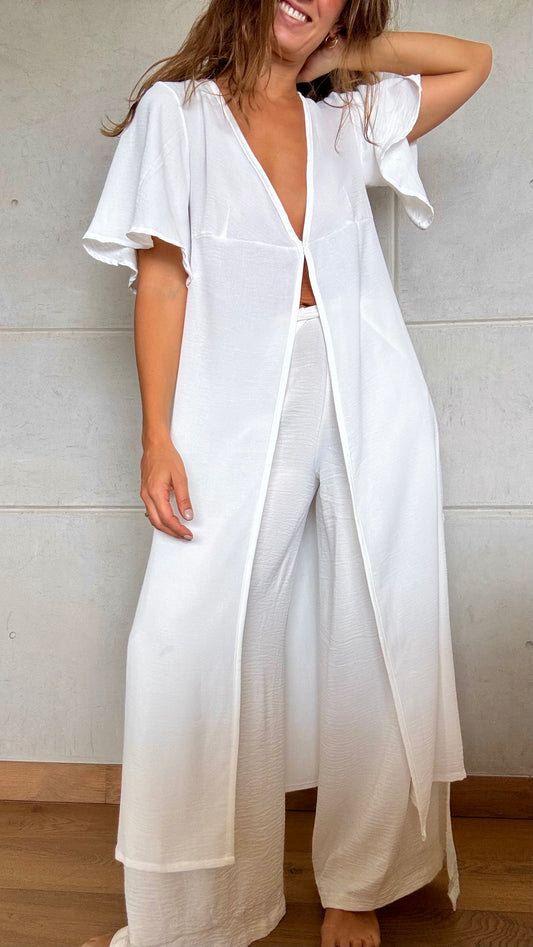 Kimono blanco