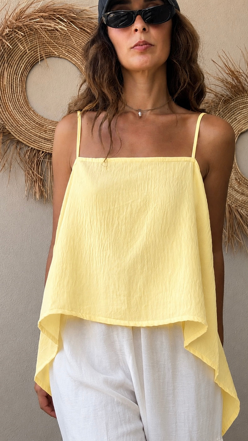Top Sol amarillo