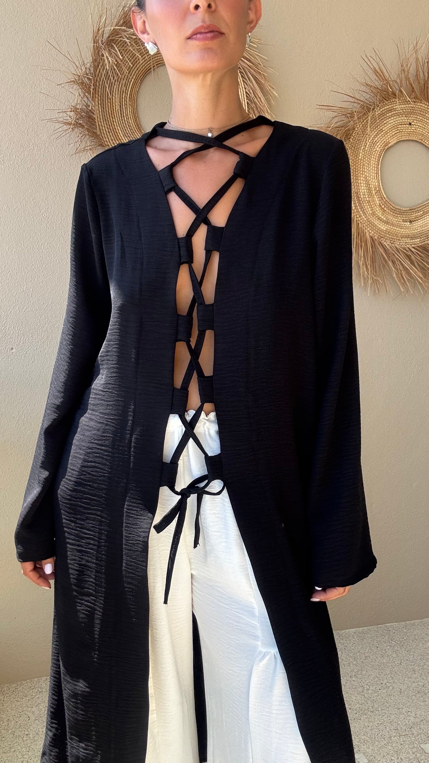 Kimono Alma negro
