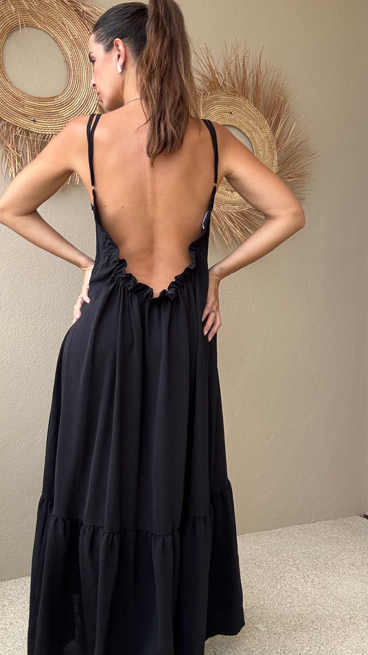 Vestido Coral Negro
