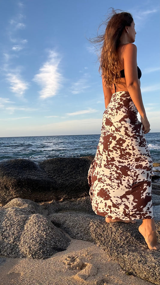 Falda Pareo Vaca
