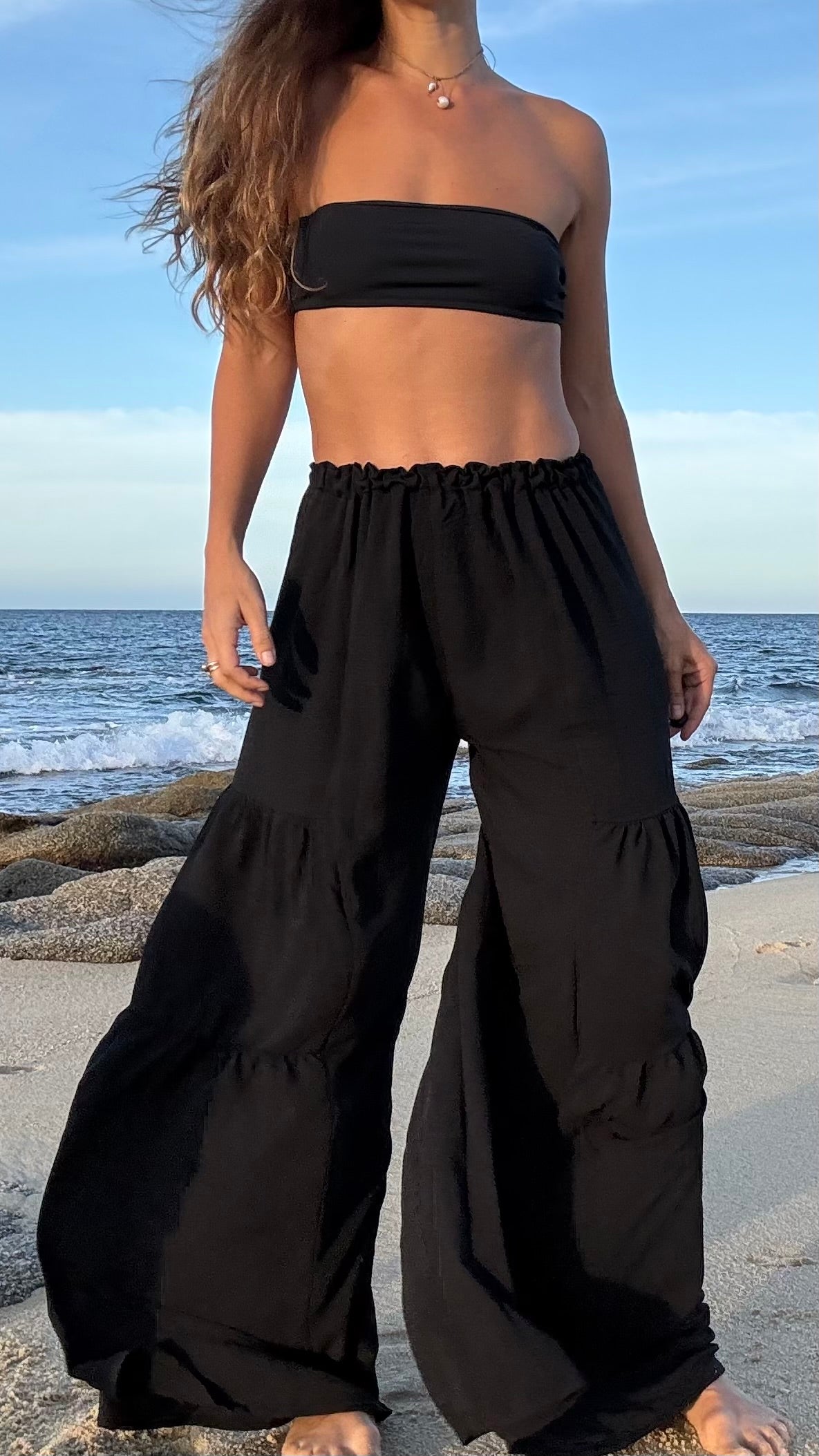 Pantalón Flow Negro