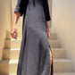 Vestido Camisero Negro