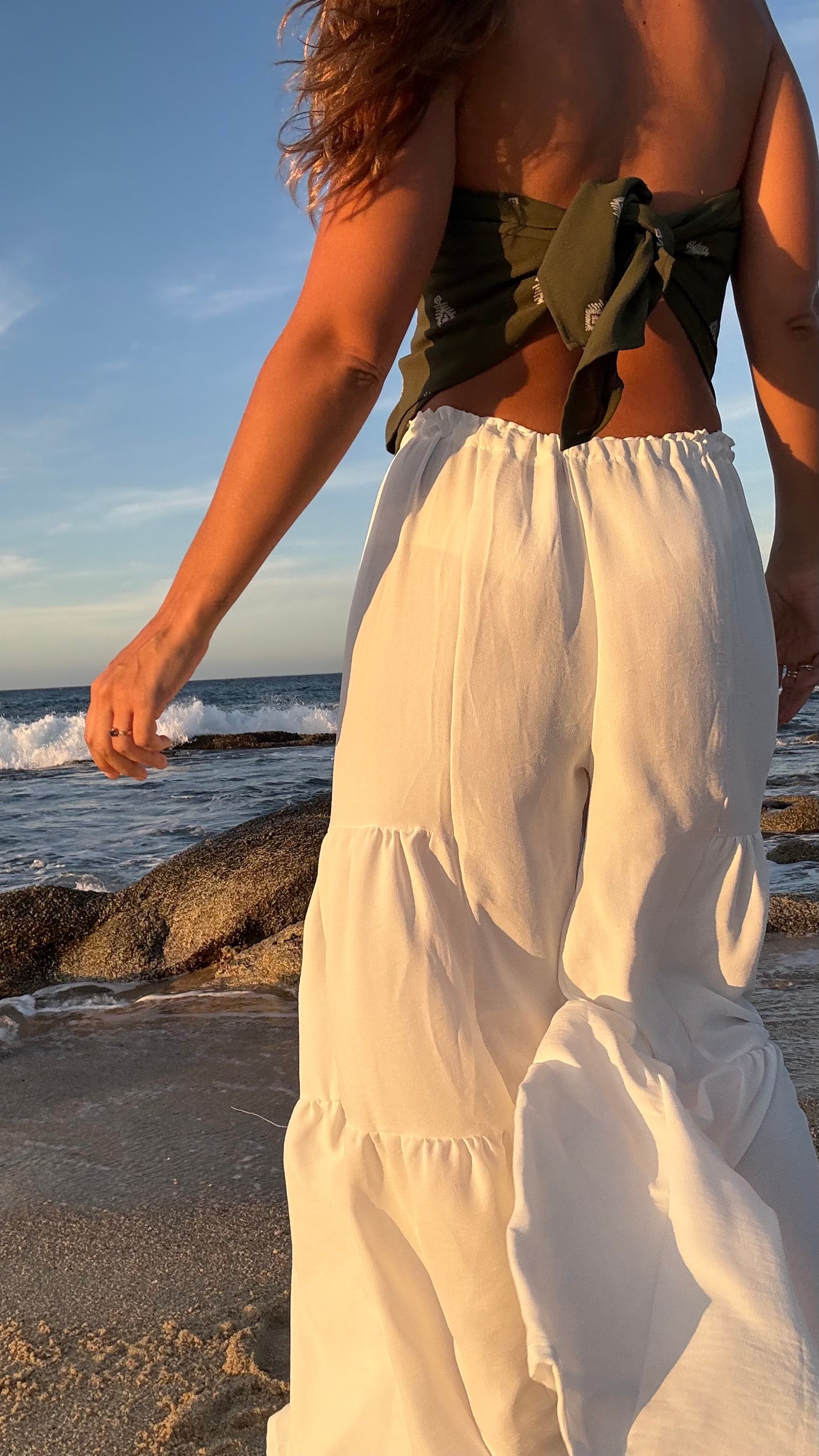 Pantalón Flow Blanco