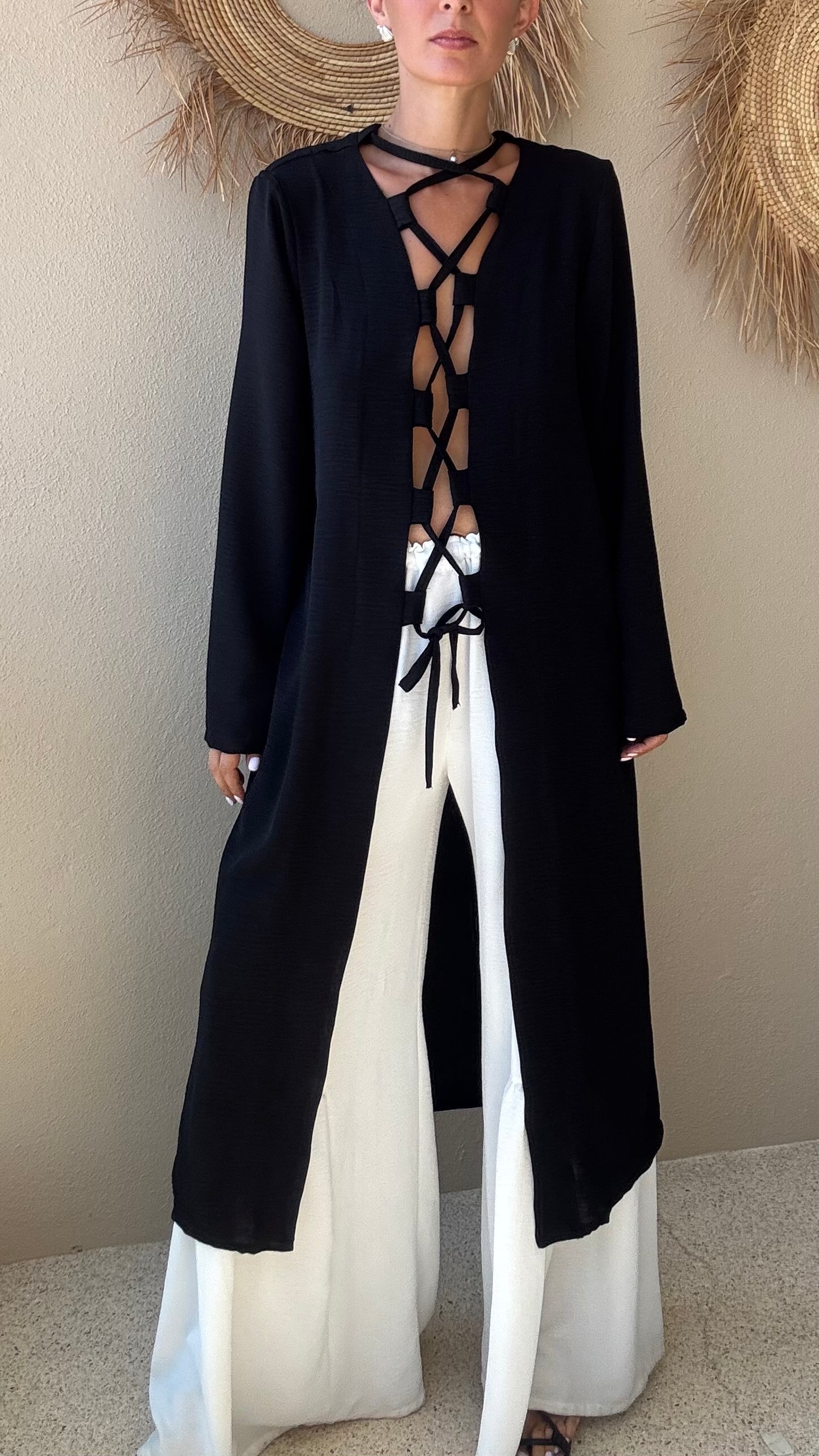 Kimono Alma negro