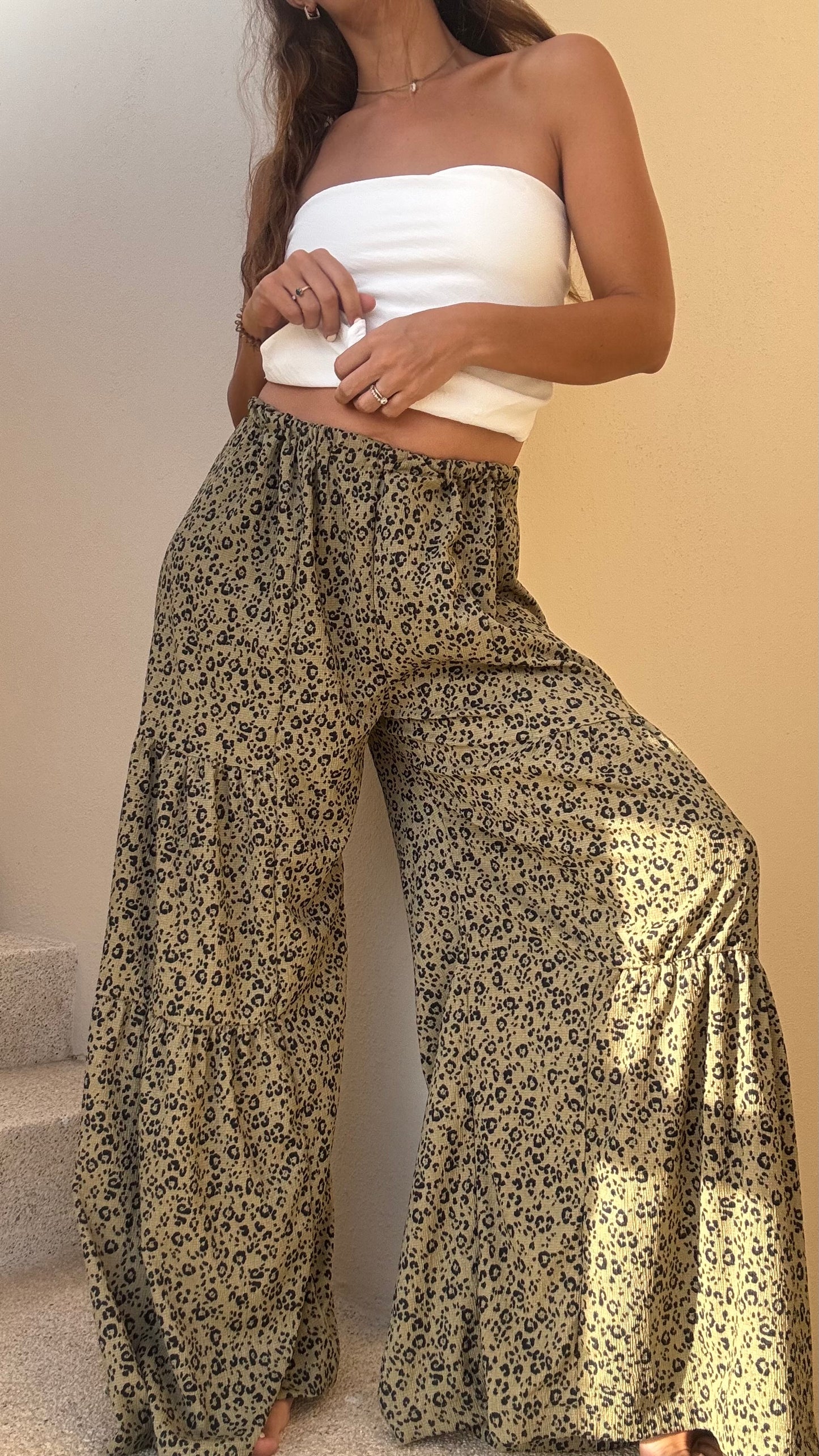 Pantalón Flow Cheetah