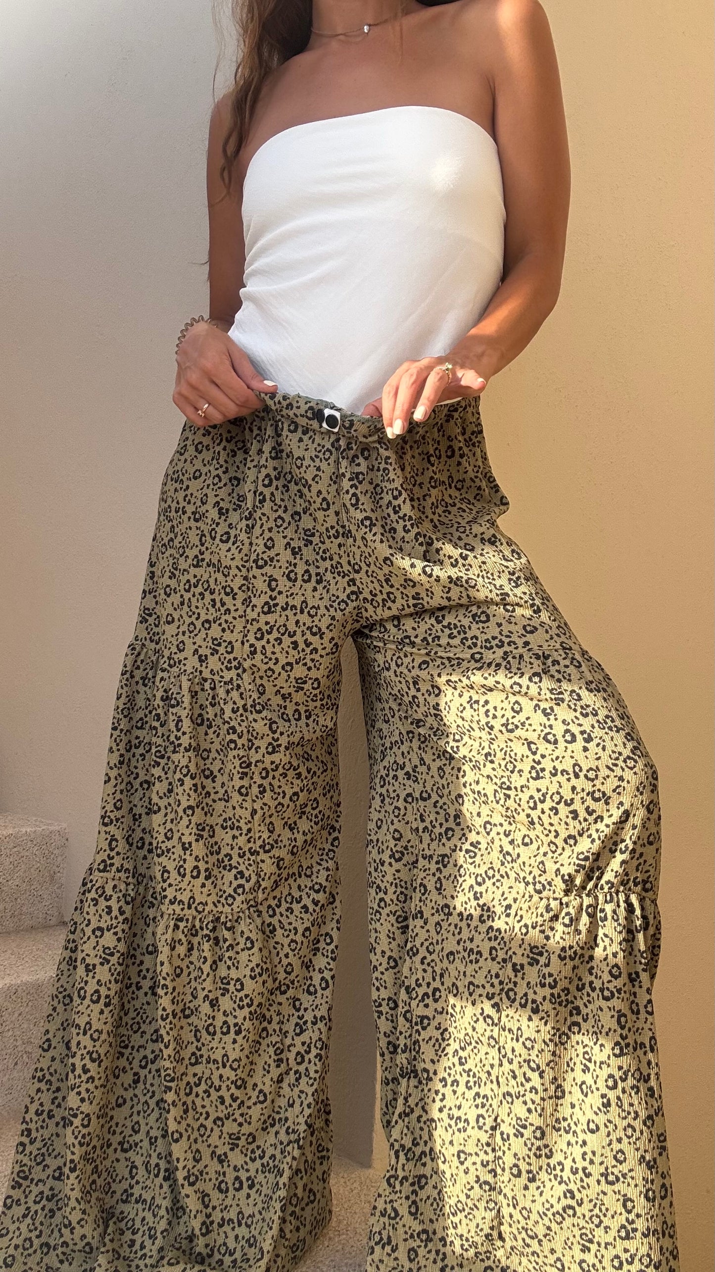Pantalón Flow Cheetah