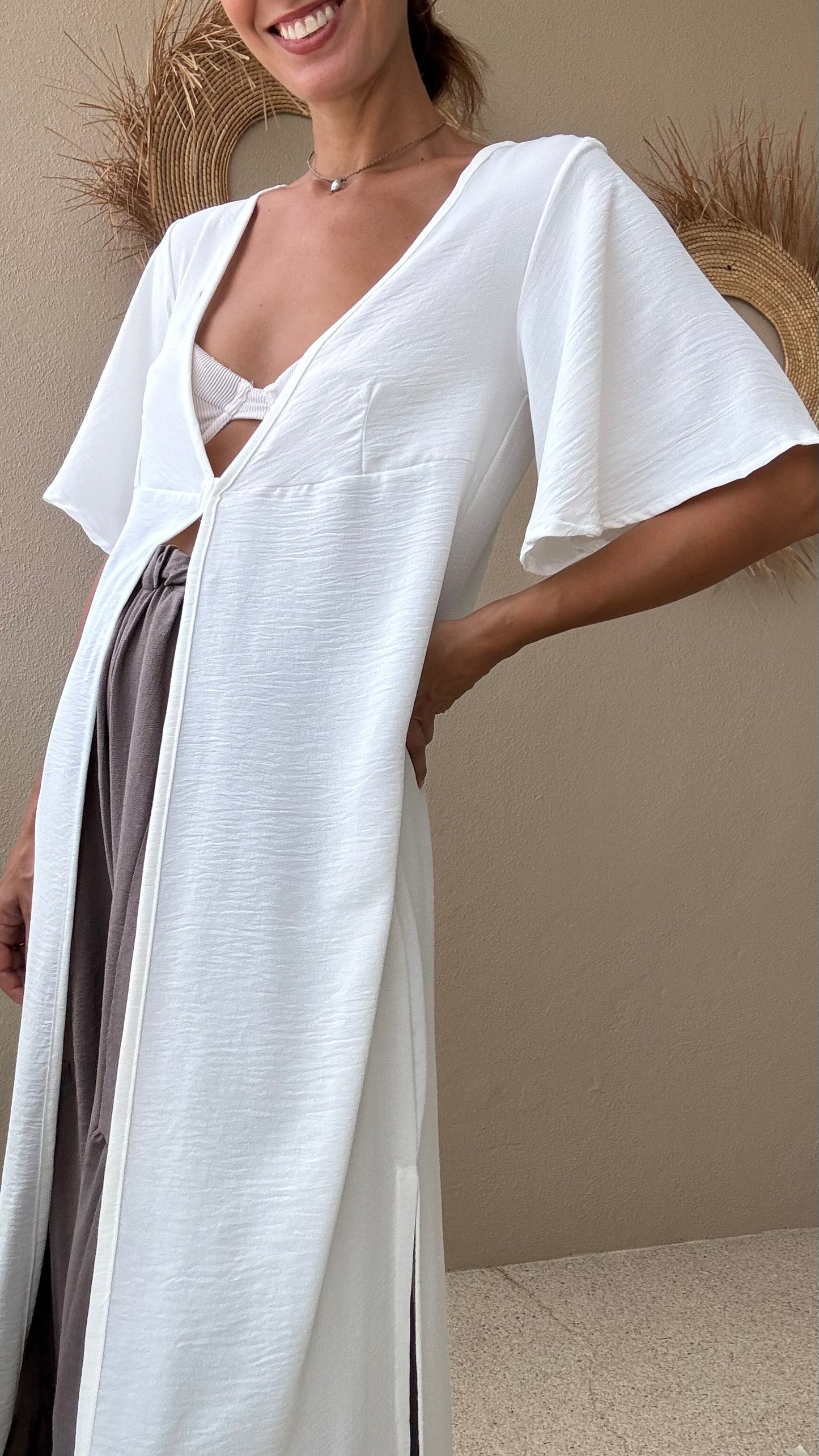 Kimono blanco