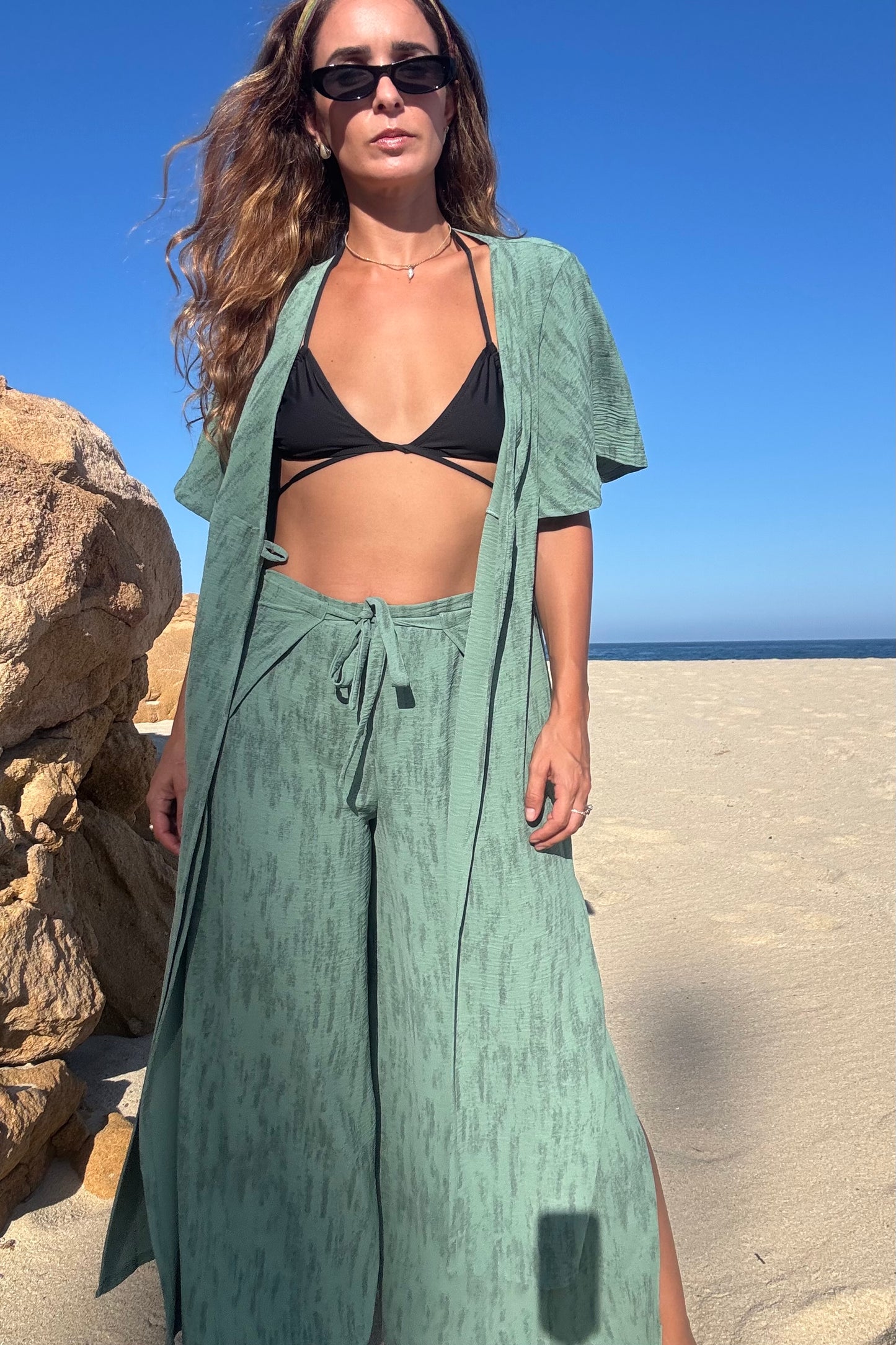 Pantalón Kai Verde Jaspe