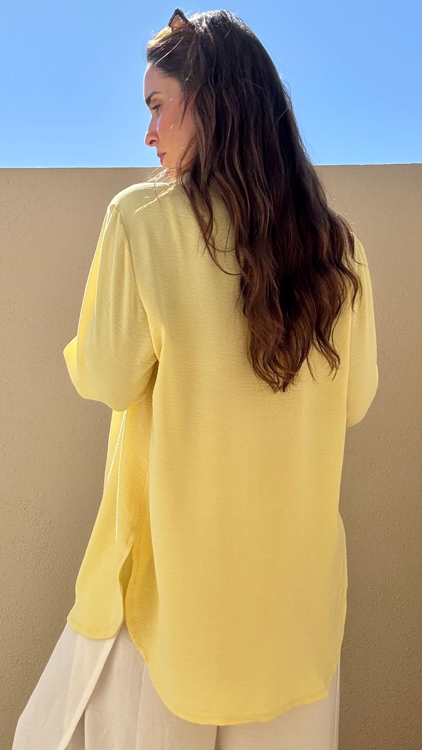 Camisa Bea Amarilla
