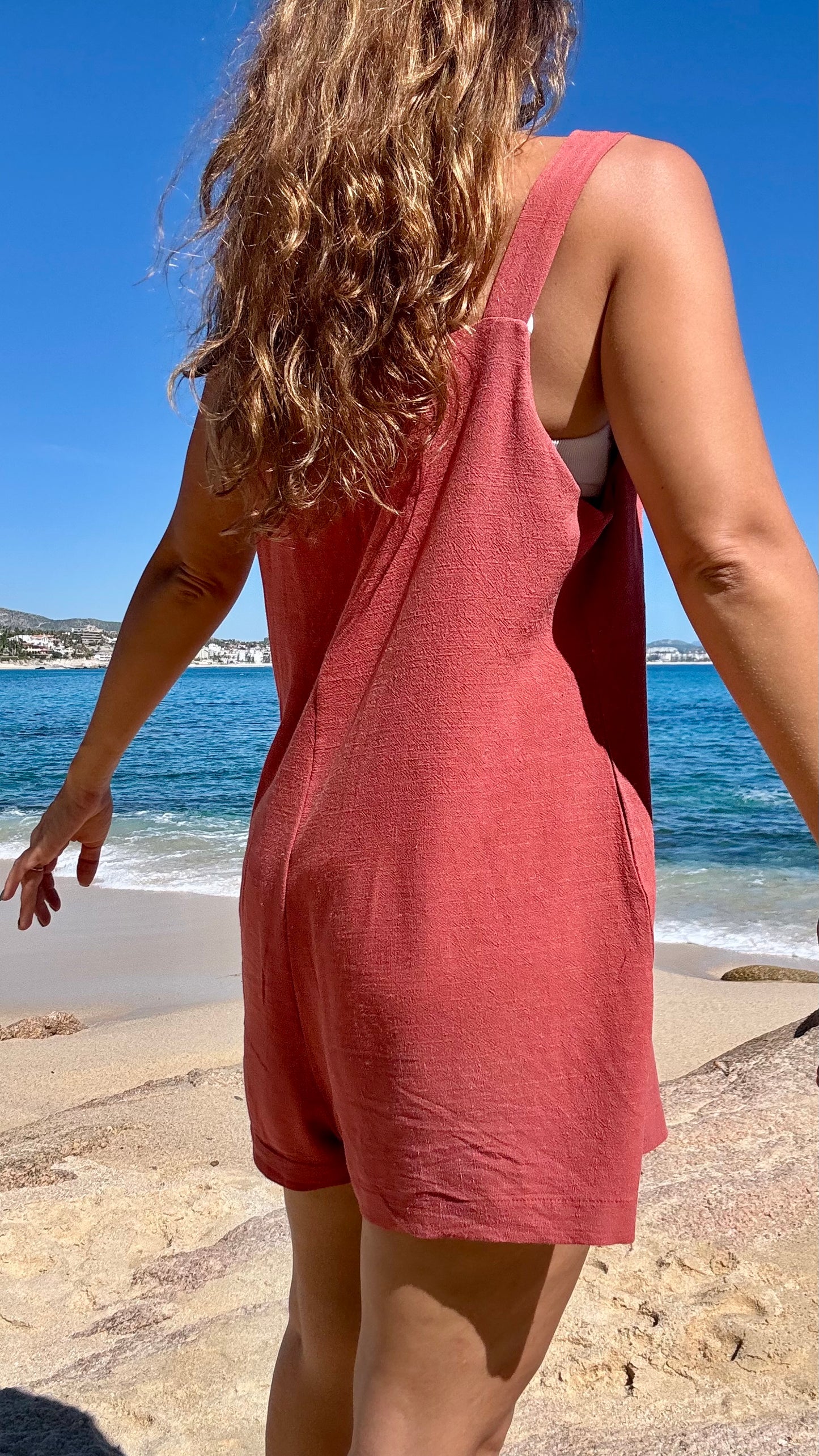 Jumpsuit Bicicletero Lino Rústico