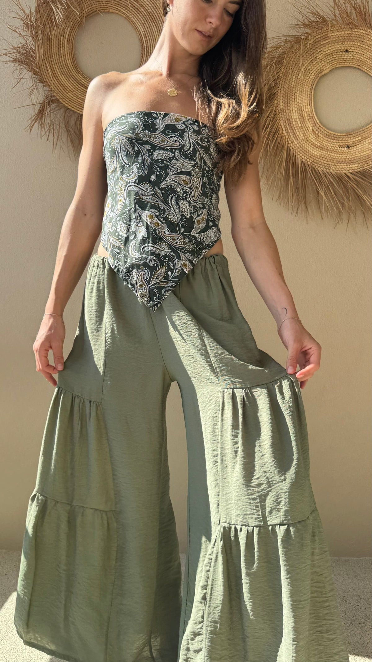 Pantalon Flow verde