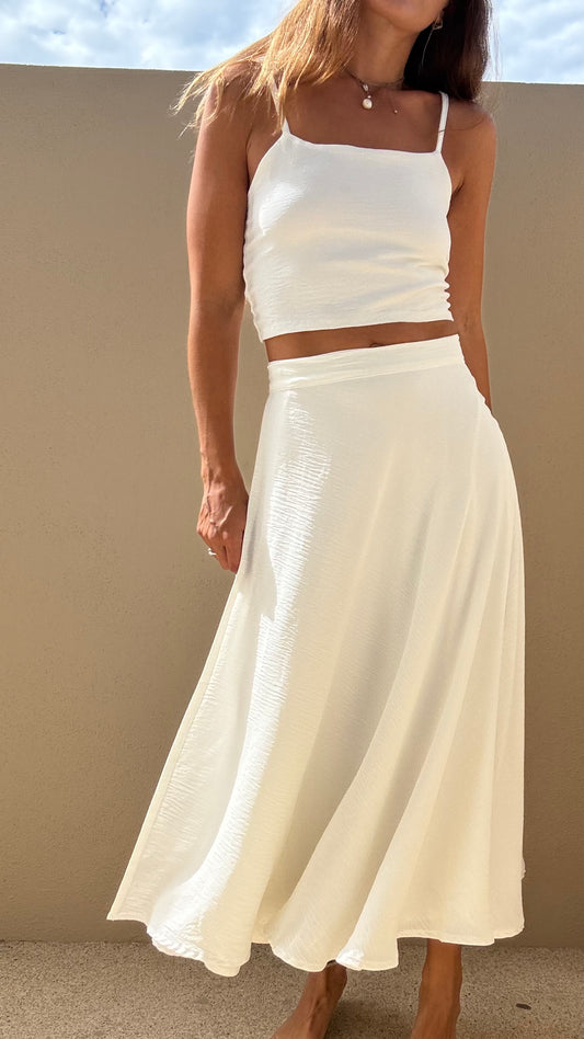 Falda Ananda Blanca