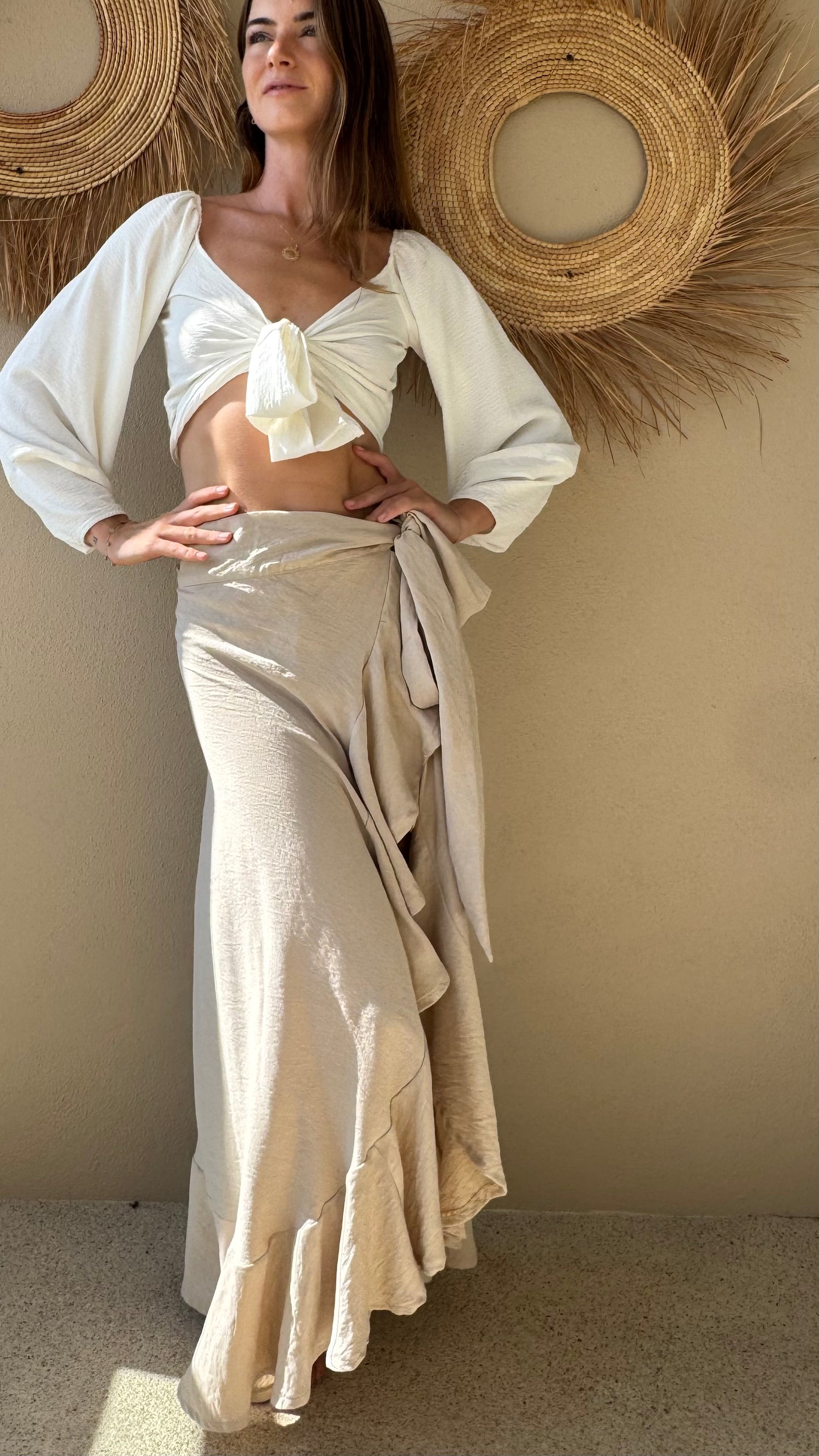 Falda Ula Beige