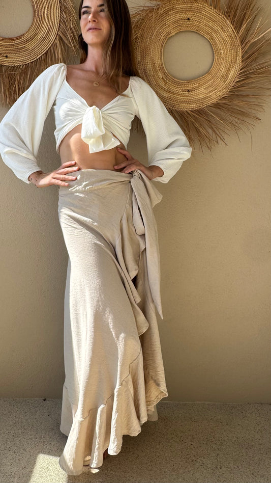 Falda Ula Beige