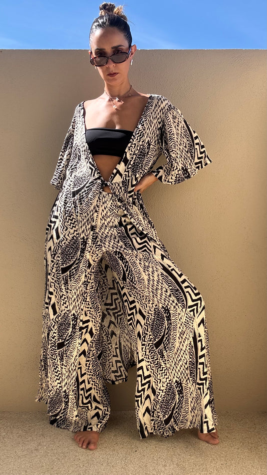 Kimono Print Tribal