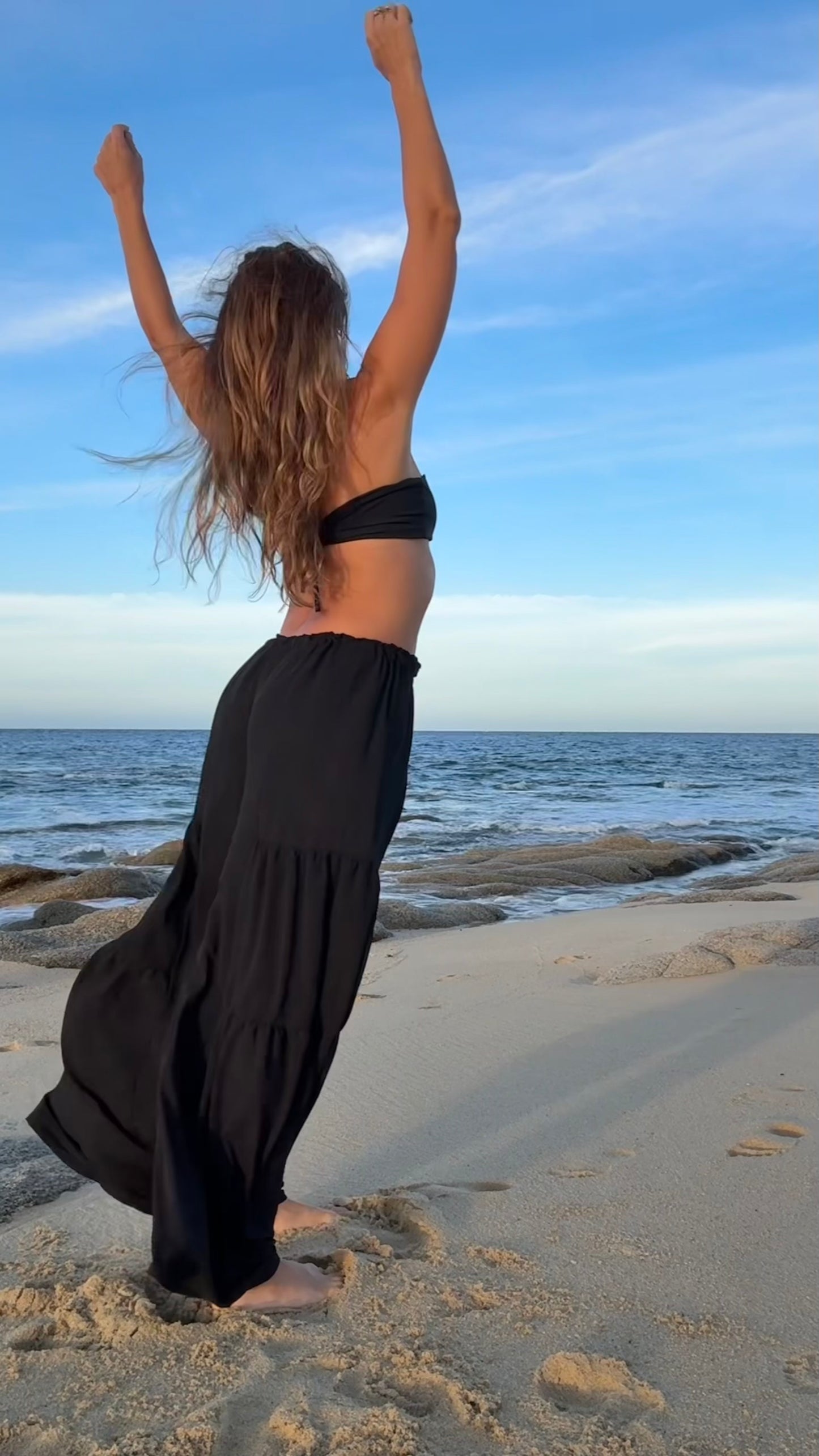 Pantalón Flow Negro