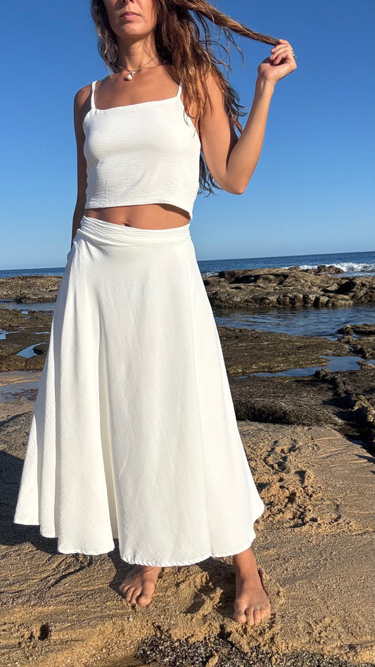 Falda Ananda Blanca