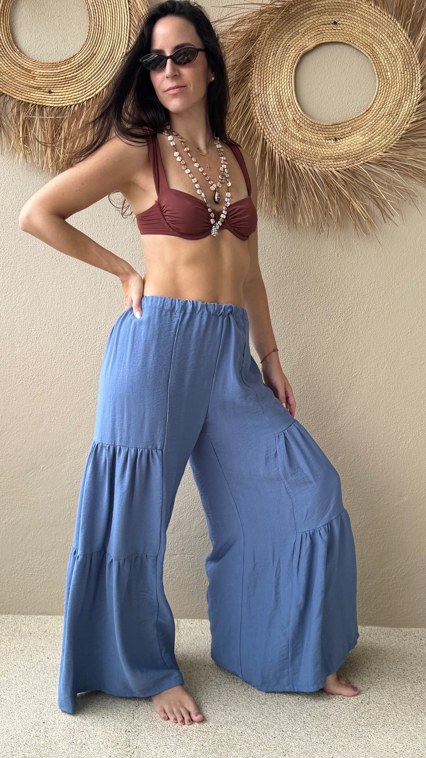 Pantalon Flow denim