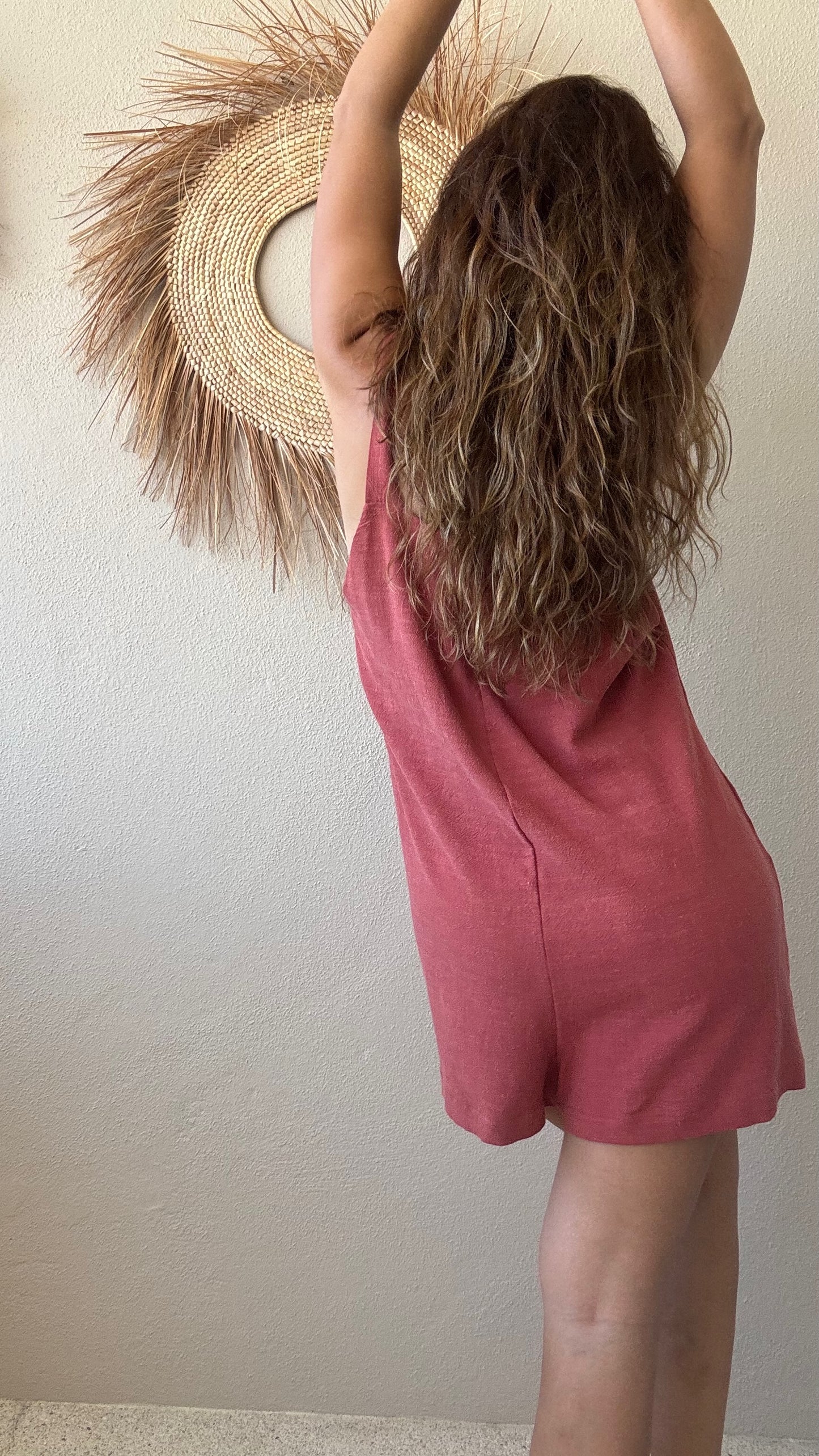 Jumpsuit Bicicletero Lino Rústico