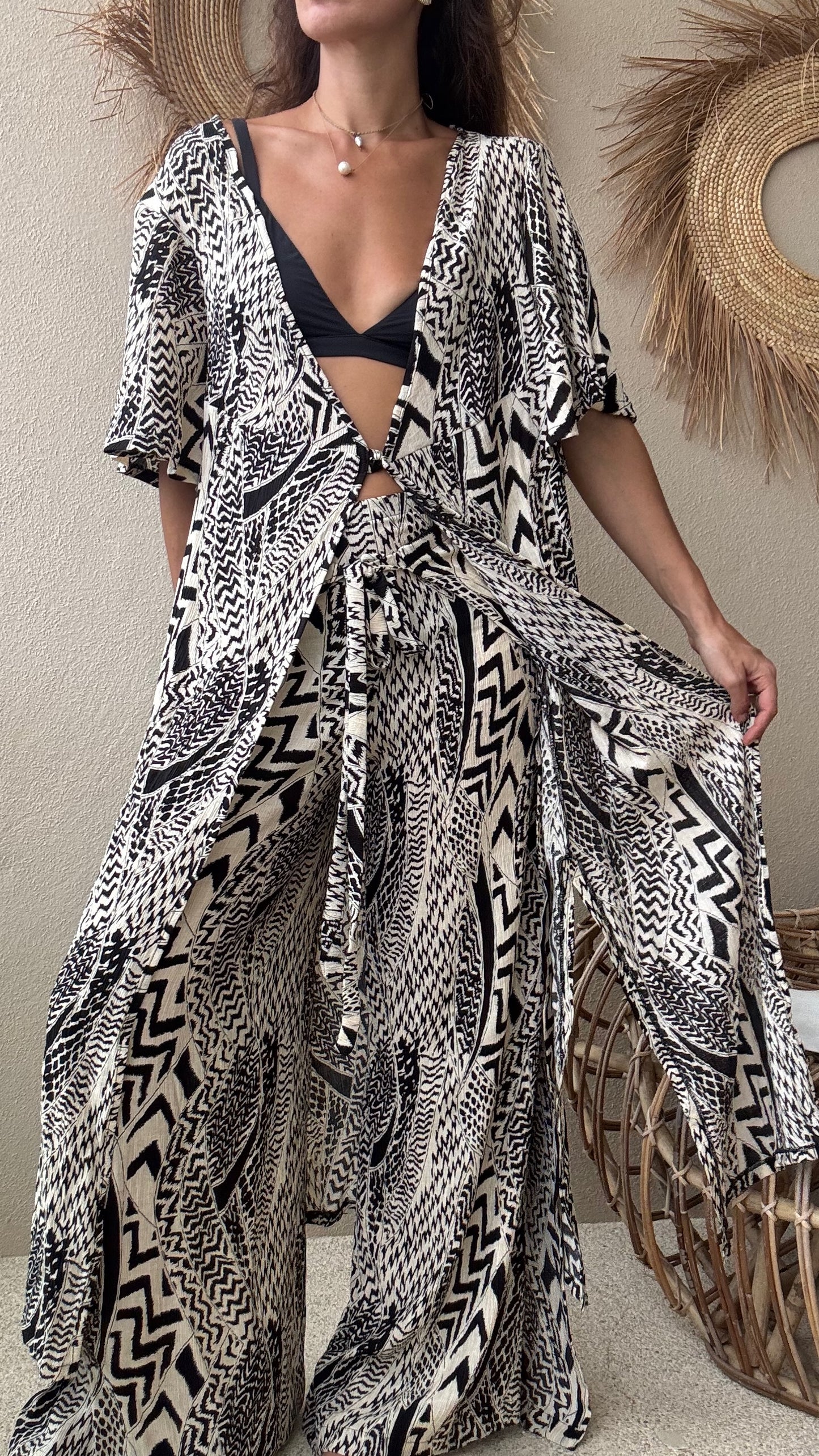 Kimono Print Trival
