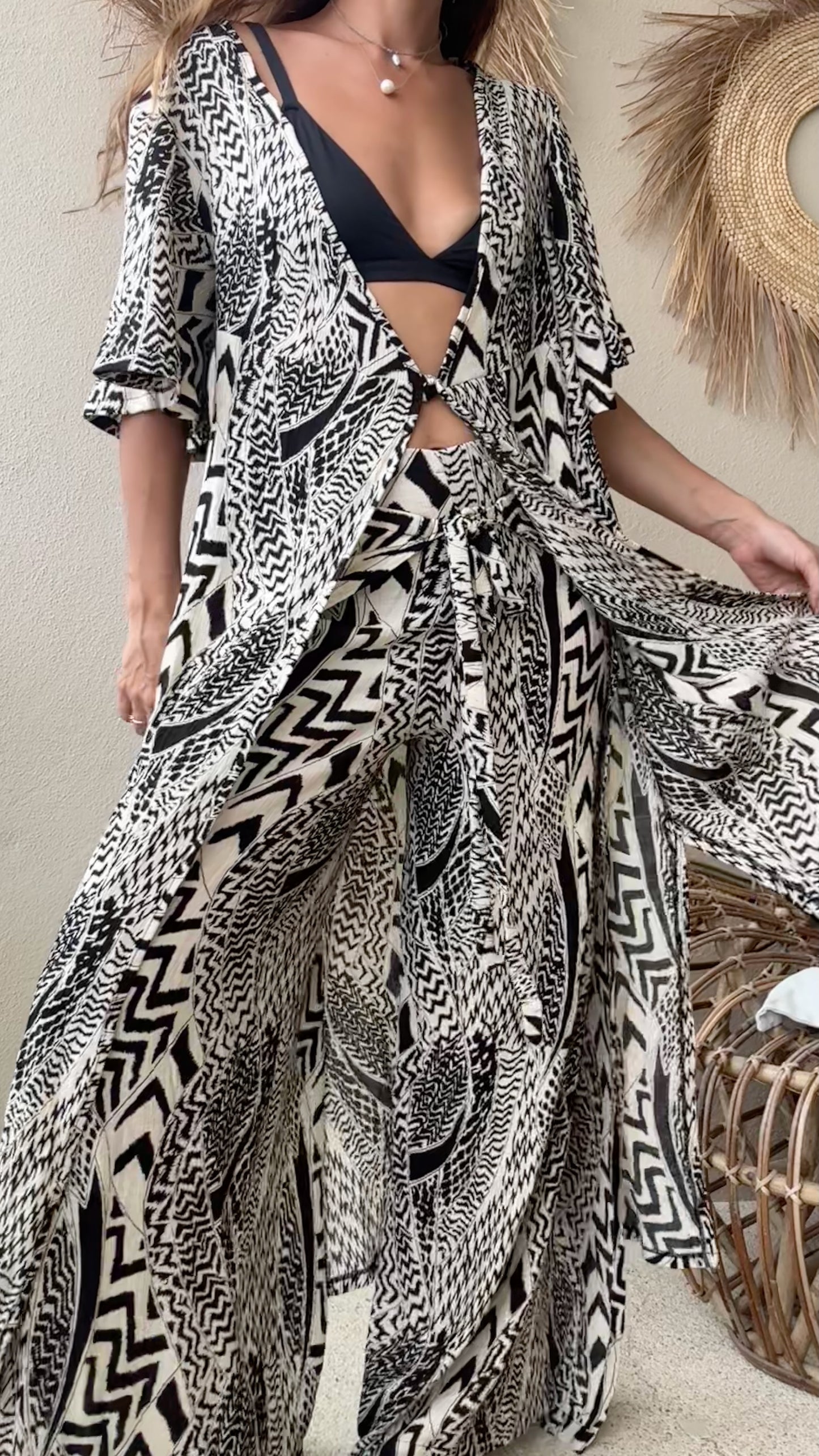 Kimono Print Trival